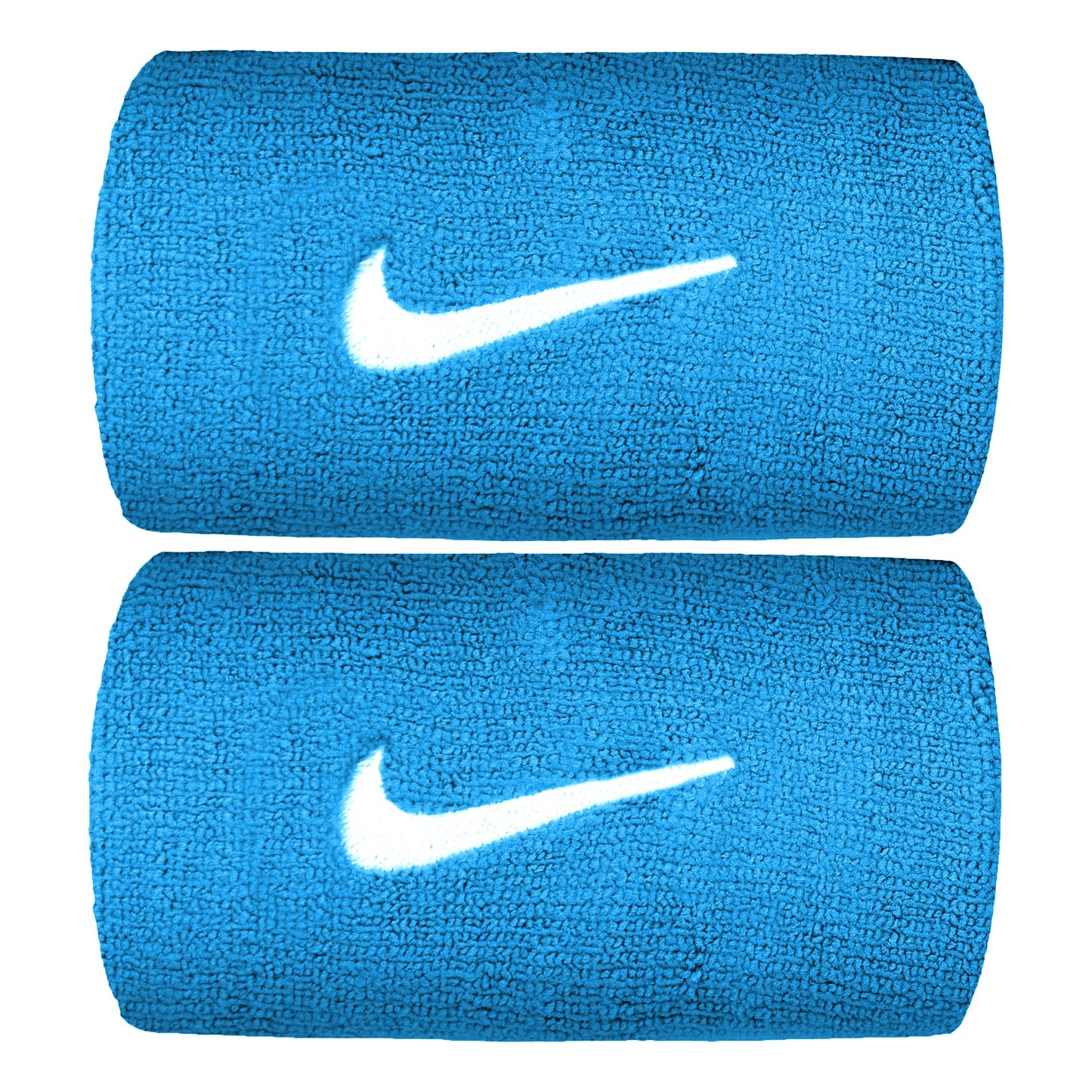 Nike Premier DW Schweißband 2er Pack lang - blau, weiß
