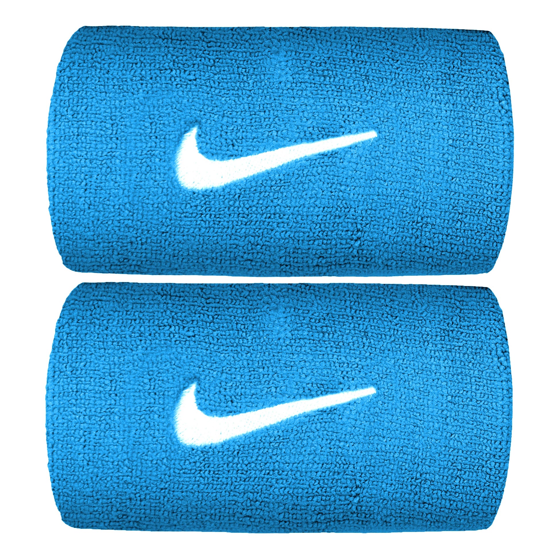 Nike Premier DW Schweißband 2er Pack lang - blau, weiß