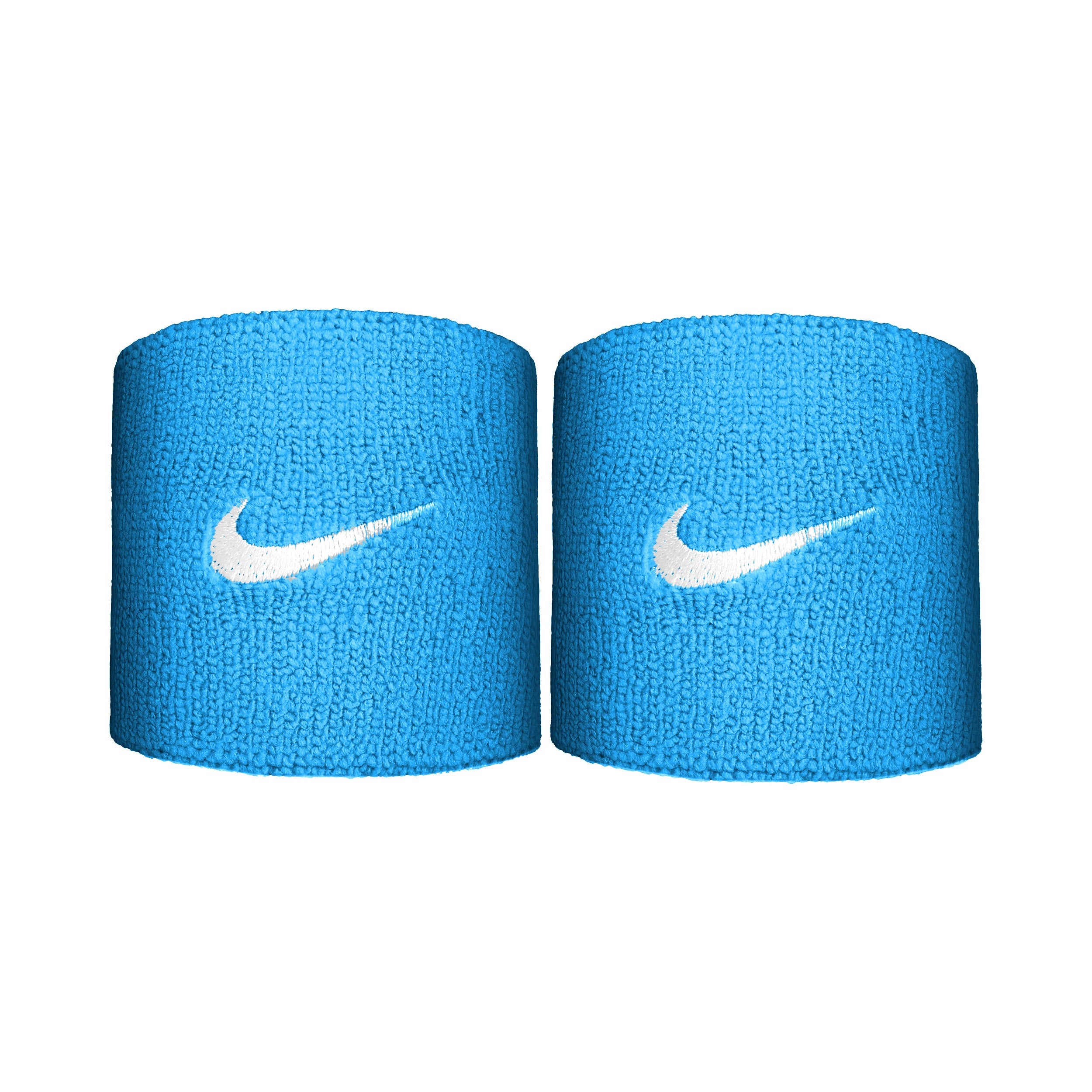 Nike Tennis Premier Schweißband 2er Pack kurz - blau, weiß