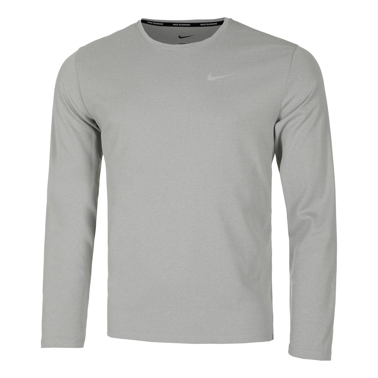 Nike Dri-Fit Miler Dri-Fit Miler UV Laufshirt Herren-Dunkelgrau