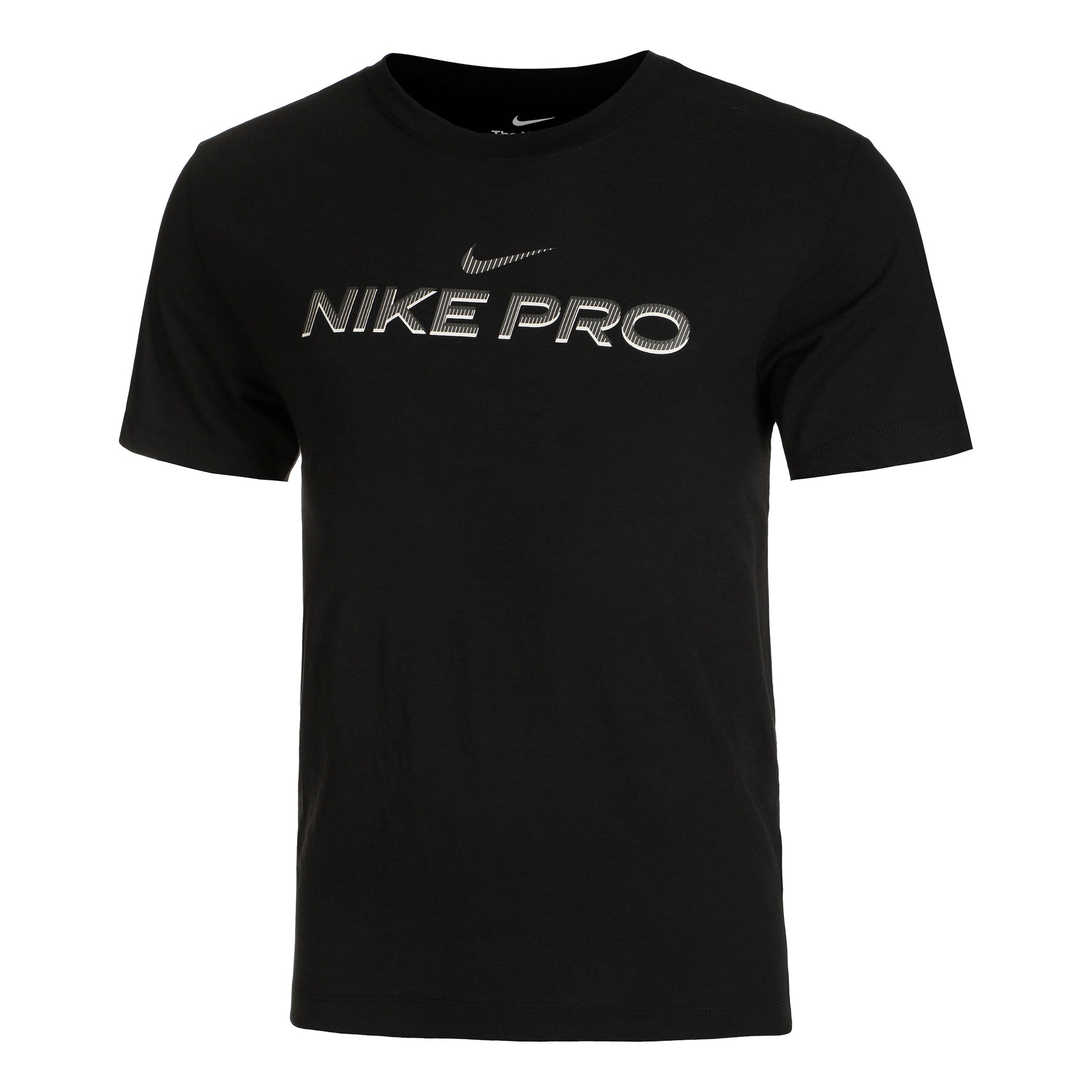 Nike Dri-Fit DB T-Shirt Herren - schwarz, silber