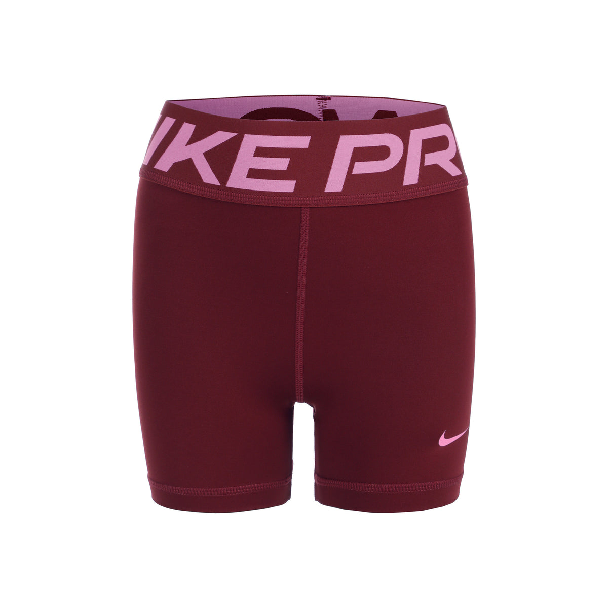 Nike Dri-Fit  Shorts Girls - dark red,