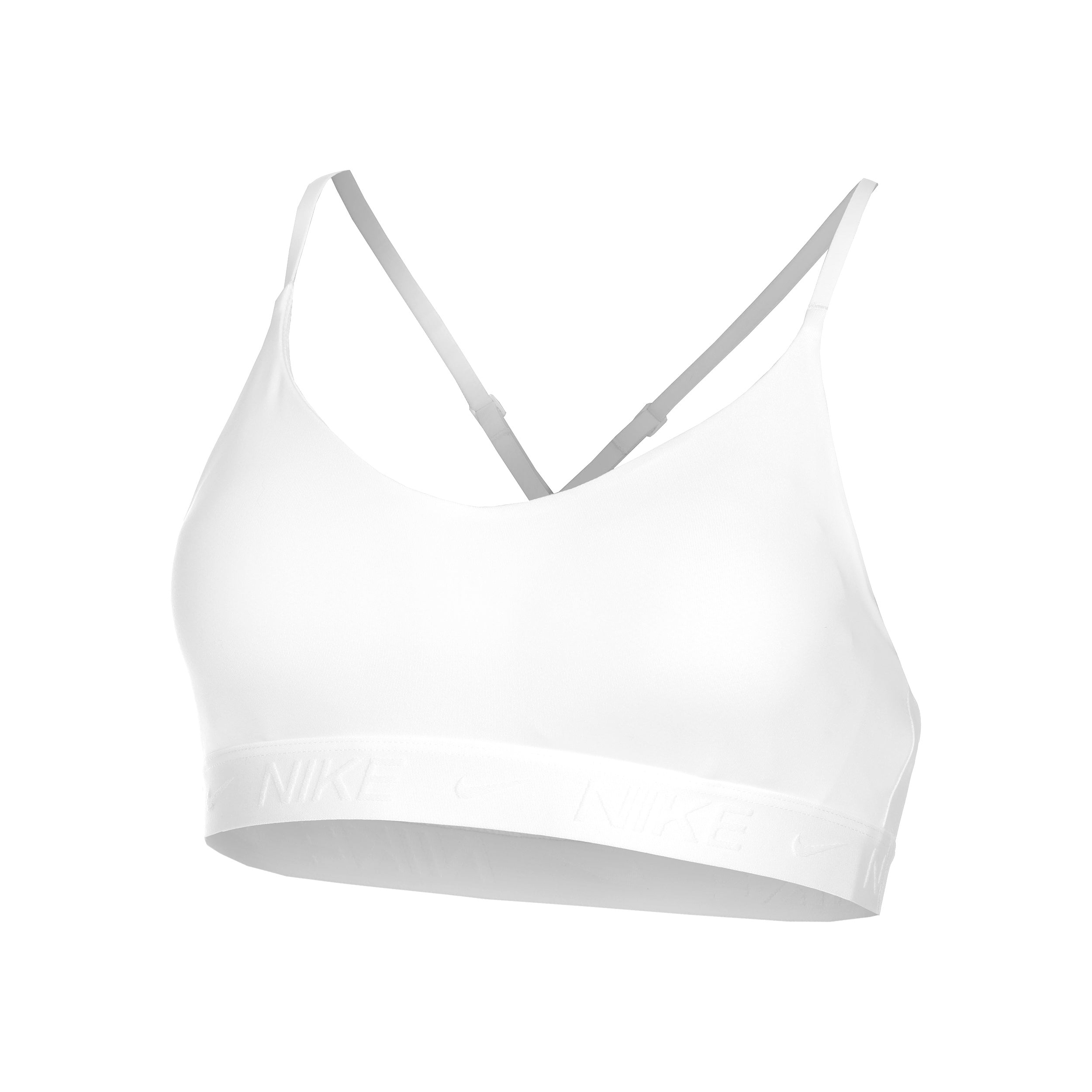 Nike Dri-Fit INDY LGT Support Sports bras Women-white