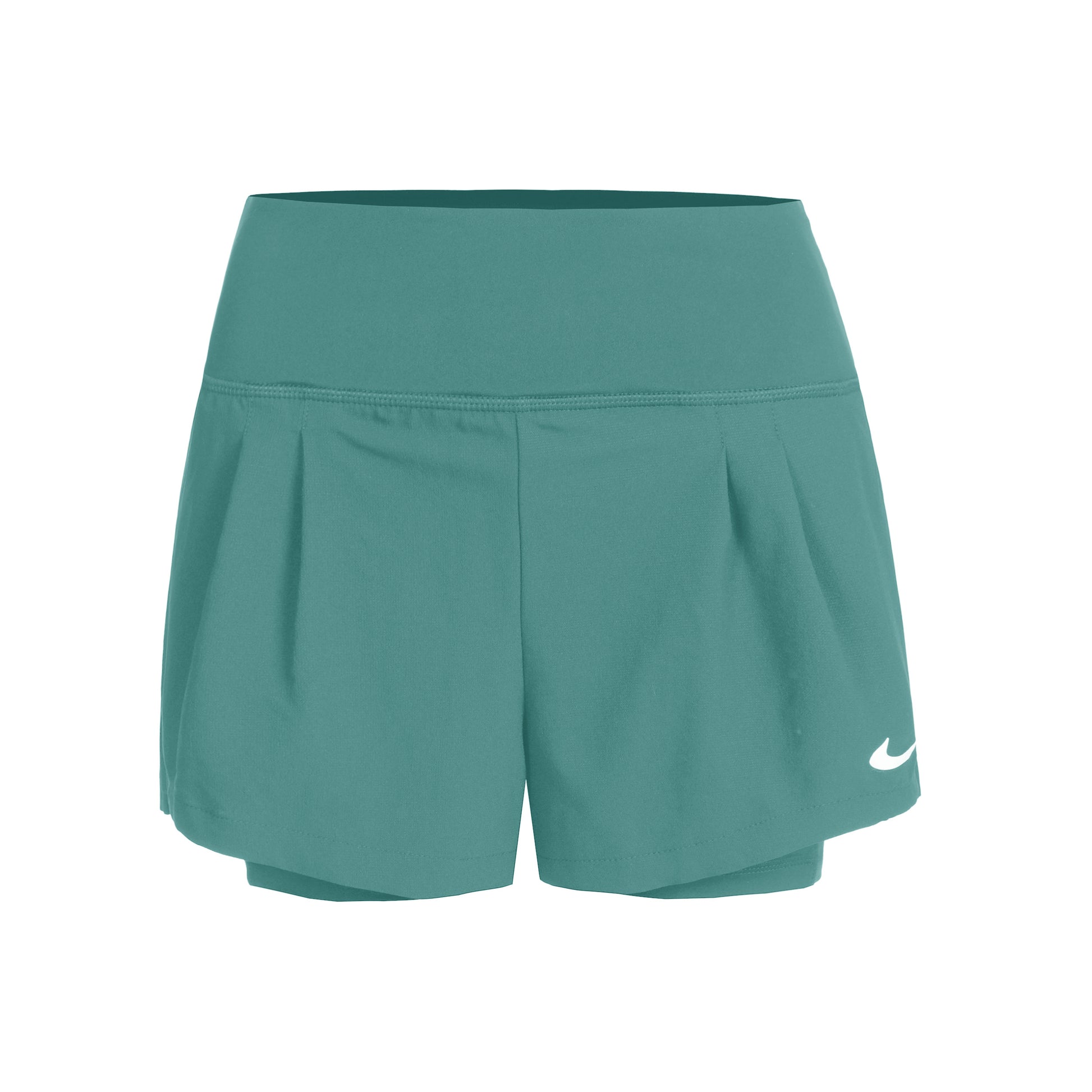 Nike Court Dri-Fit Advantage Shorts Women - dark green,