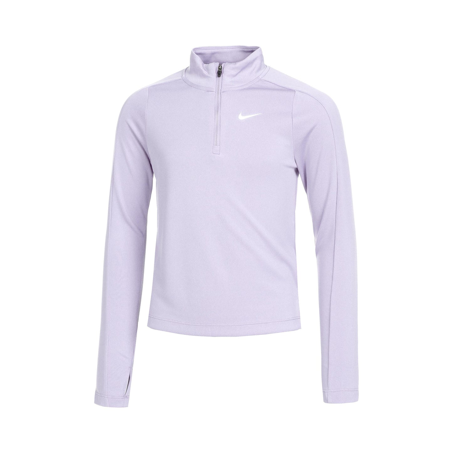 Nike Dri-Fit Half-Zip Longsleeve Mädchen - flieder,