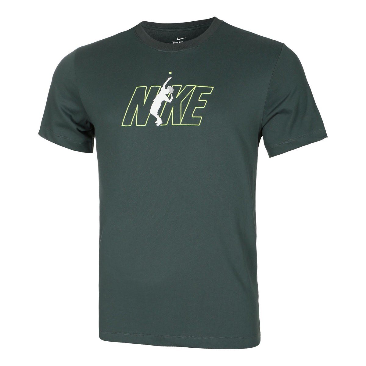 Nike Dri-Fit Court Club OC 2 T-Shirt Herren - dunkelgrün,