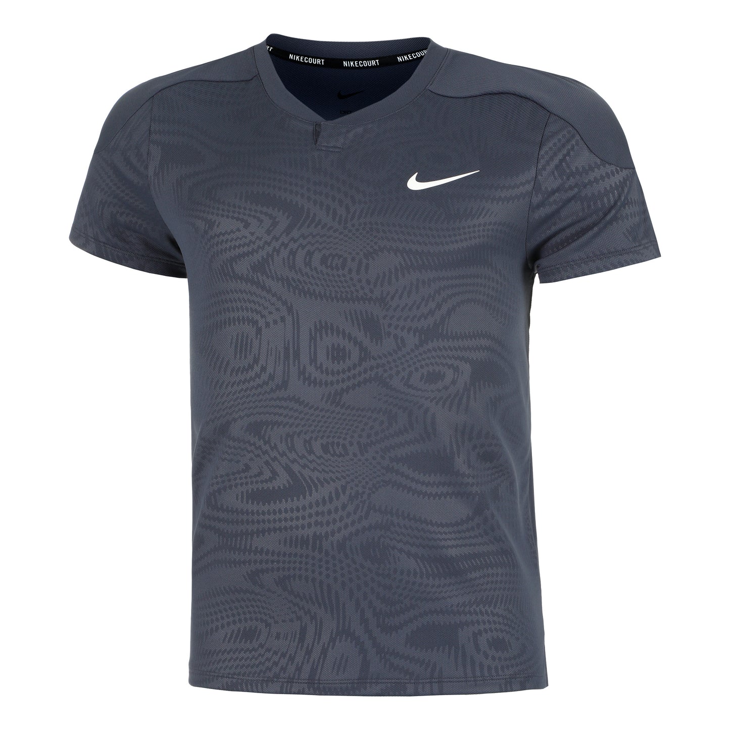 Nike Dri-Fit Court Slam T-Shirt Herren - dunkelblau,