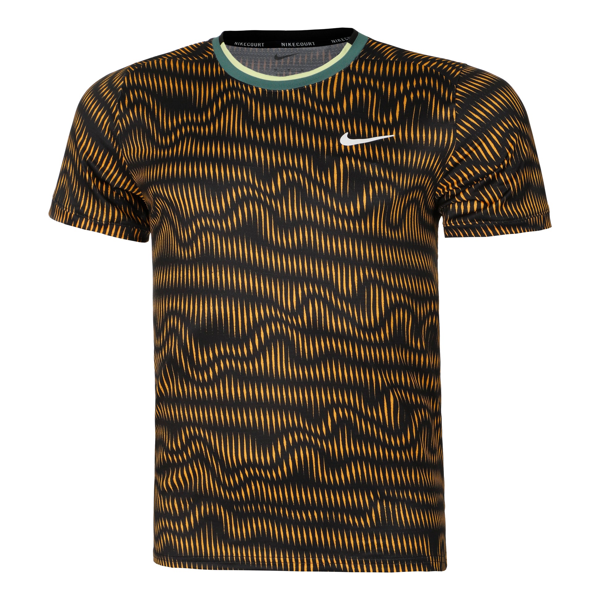 Nike Dri-Fit Court Advantage 2 T-Shirt Herren-Mehrfarbig,Grün