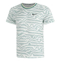 Court Dri-Fit Advantage Print T-Shirt Herren - weiß, grün