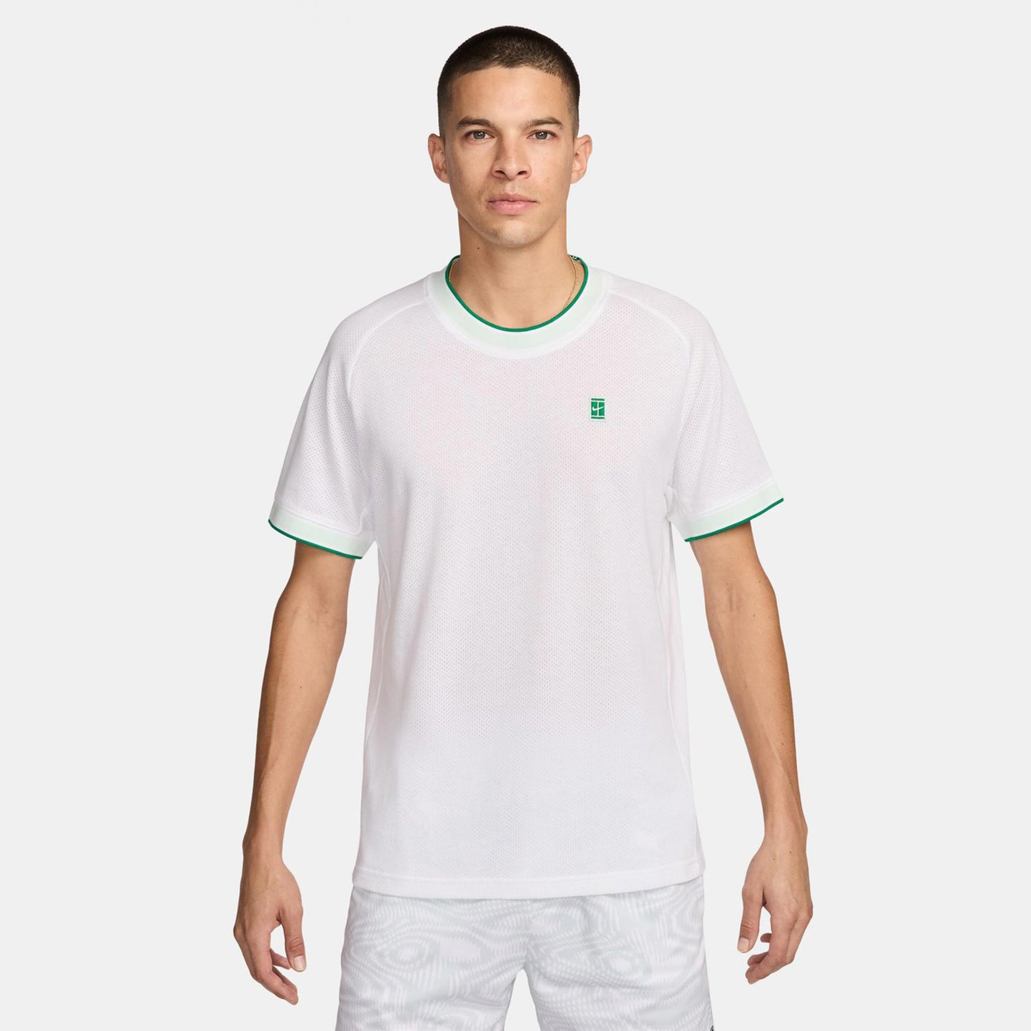 Nike Court Heritage T-Shirt Men - white, green