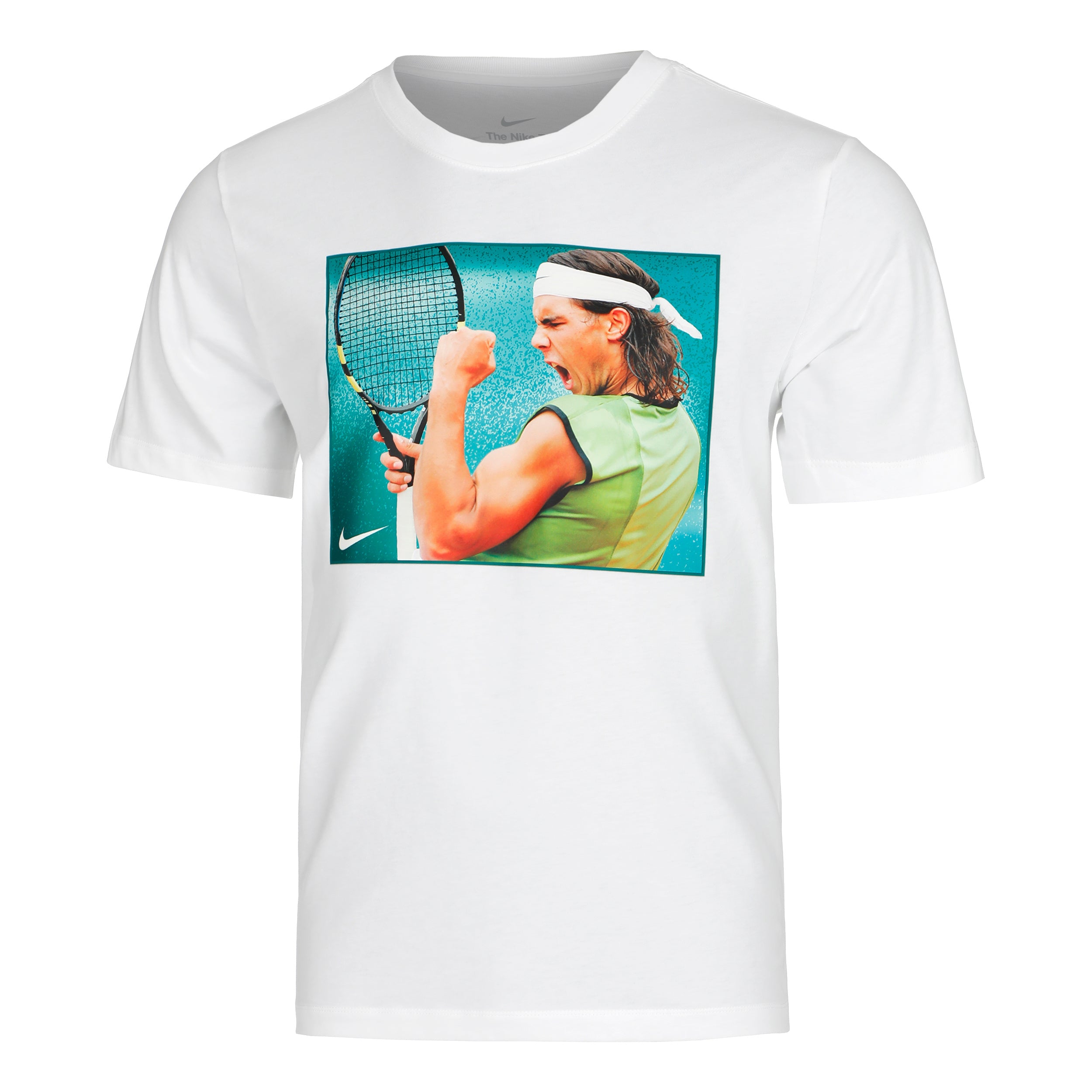 Nike Rafa Vamos Legendary T-Shirt Herren-Weiß