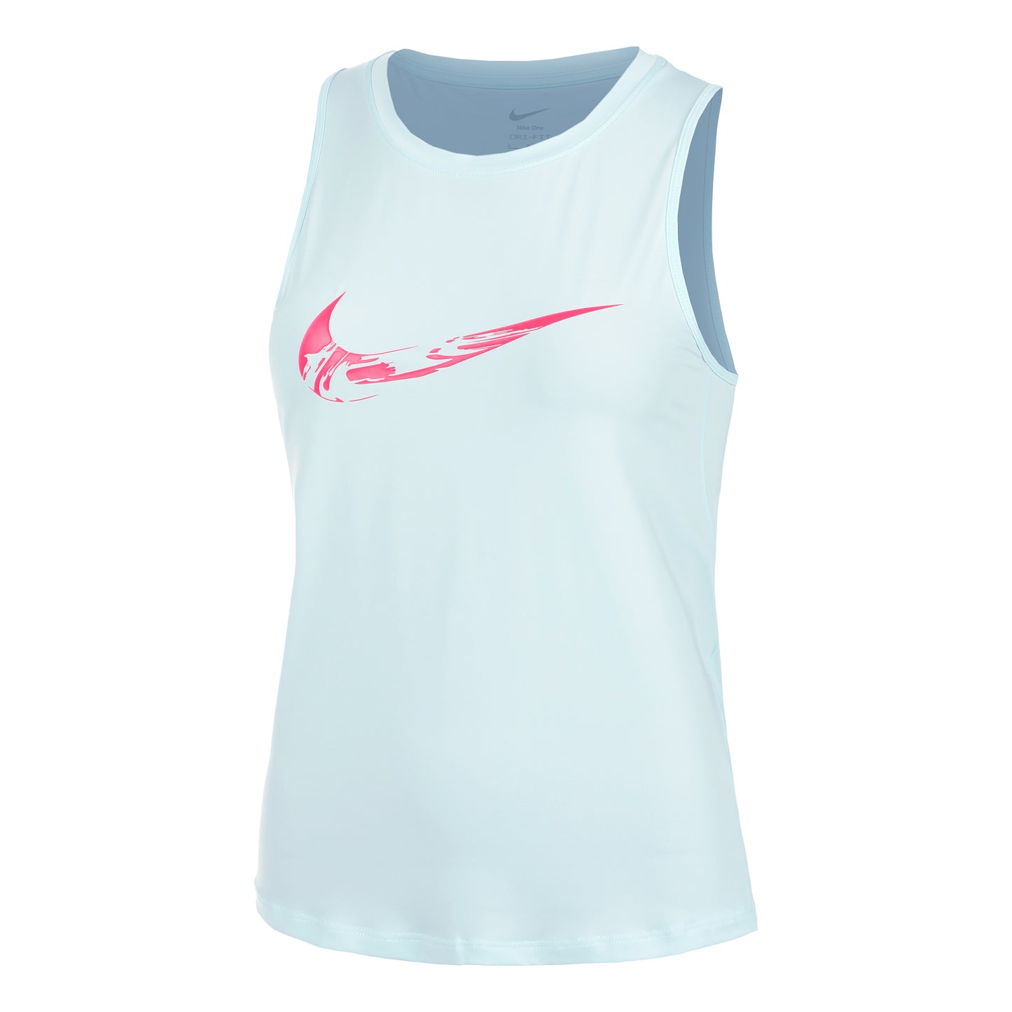Nike Dri-Fit One Swoosh Running shirt Women - light blue,