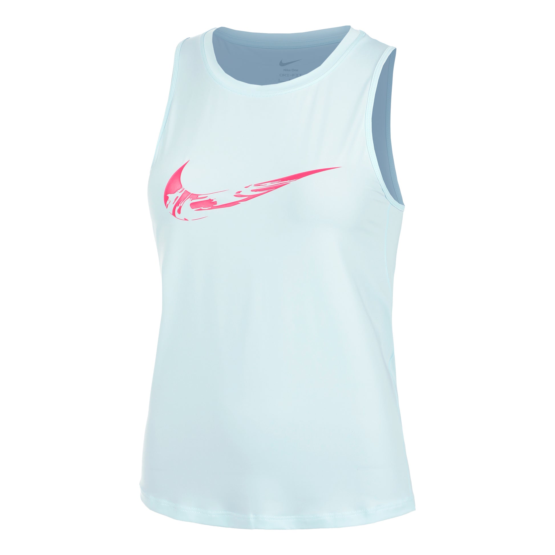 Nike Dri-Fit One Swoosh Running shirt Women - light blue,