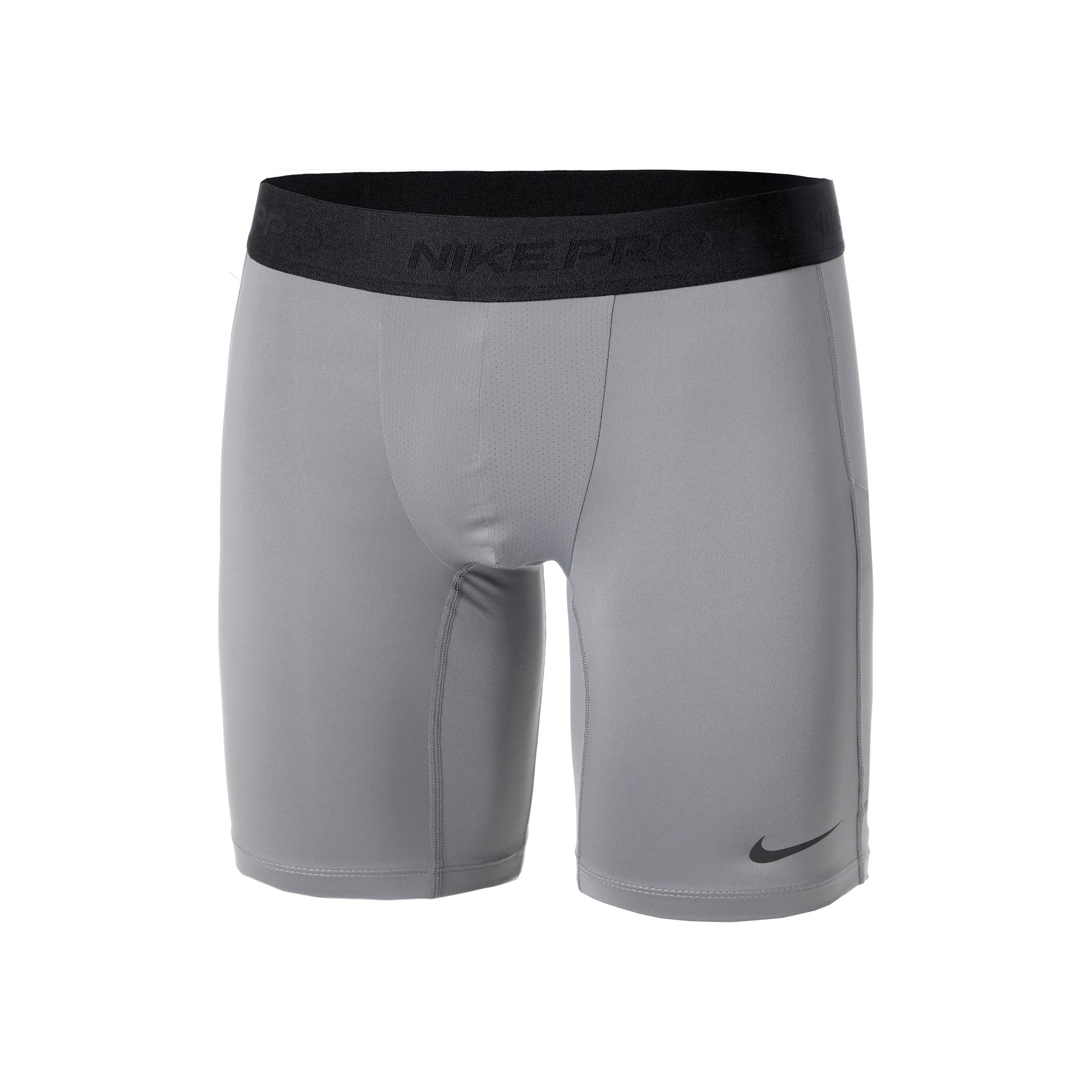 Nike Dri-Fit Long Shorts Herren - hellgrau, schwarz