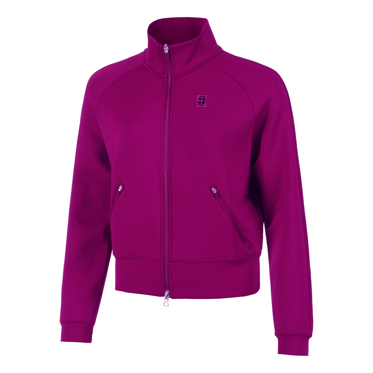 Nike Court Dri-Fit Heritage Training jacket Women - berry,