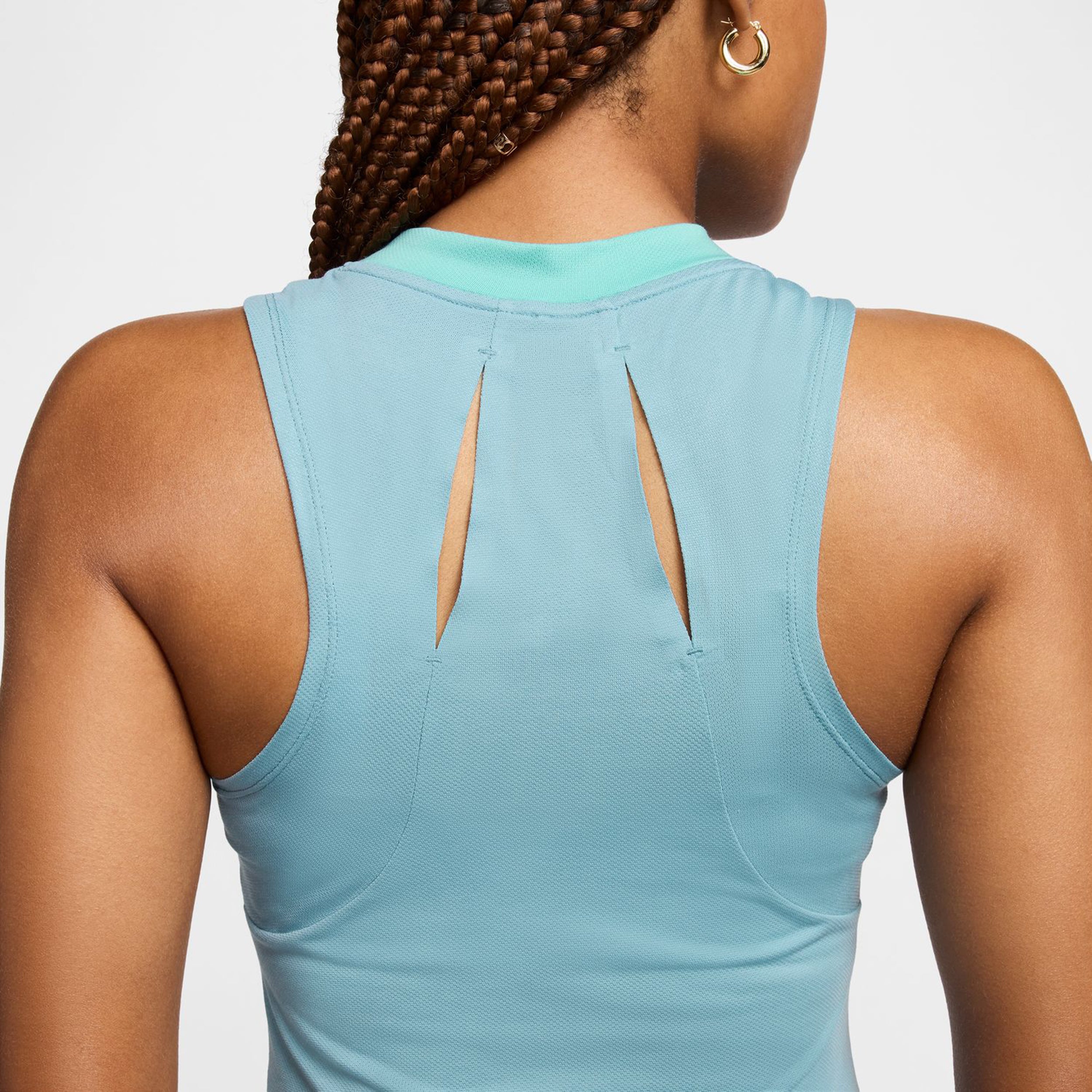 Dri-Fit Court Advantage Tank Top Women-Turquoise | Tennis-Point