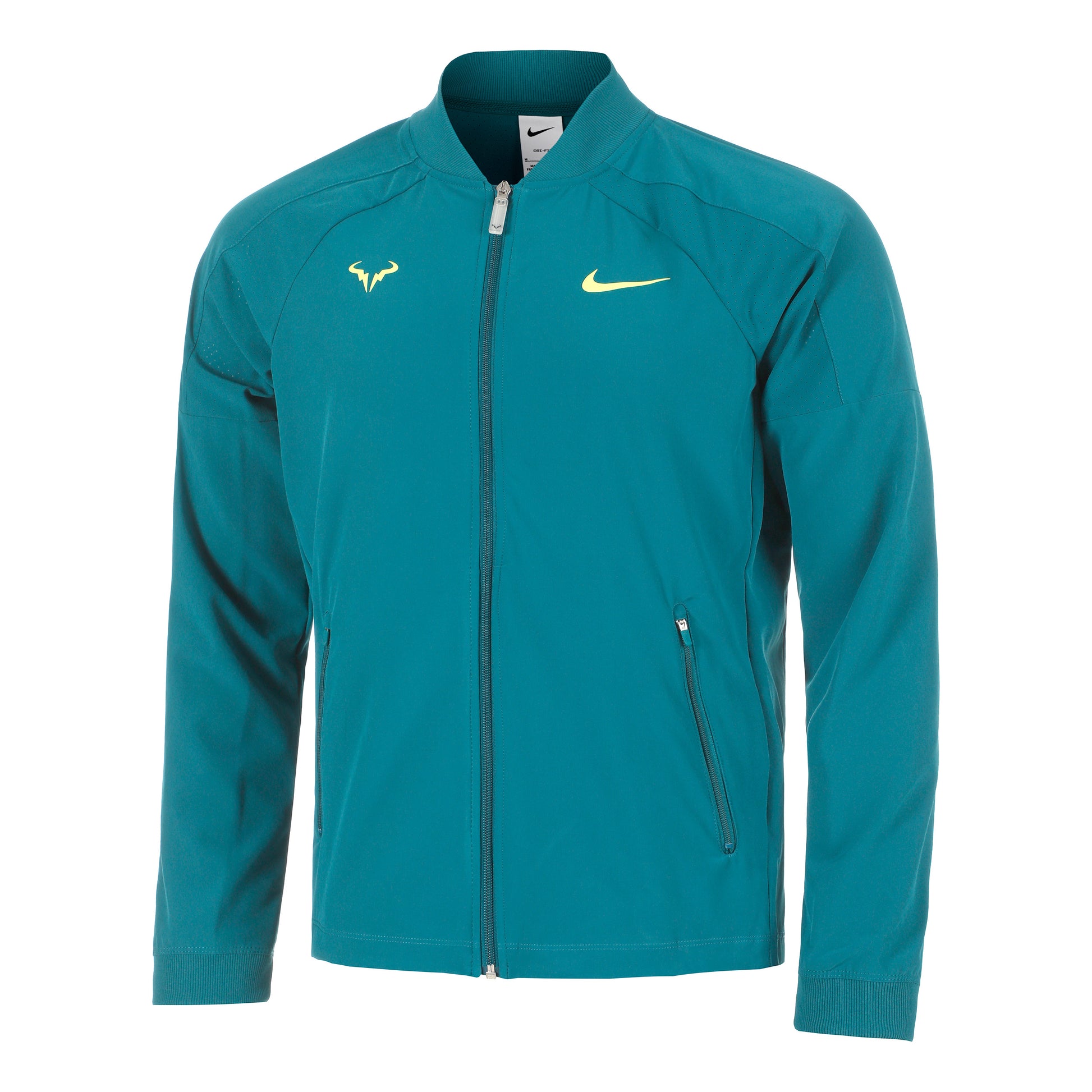 Nike Dri-Fit RAFA MNK Training jacket Men - petrol, lime