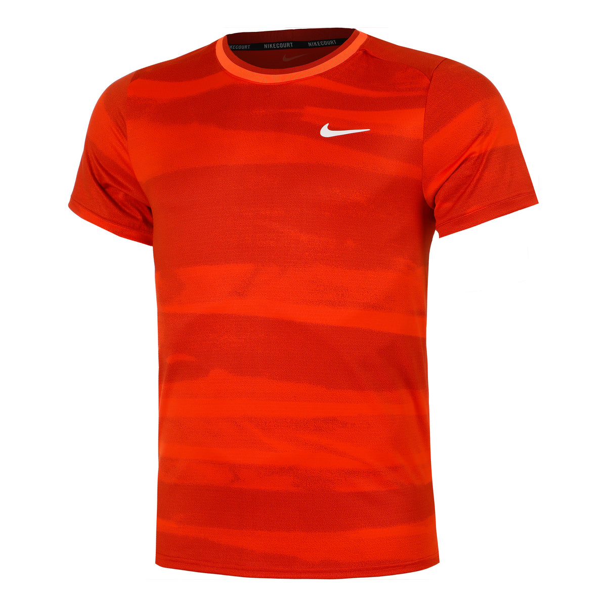 Nike Dri-Fit Advantage Print T-Shirt Men - red,
