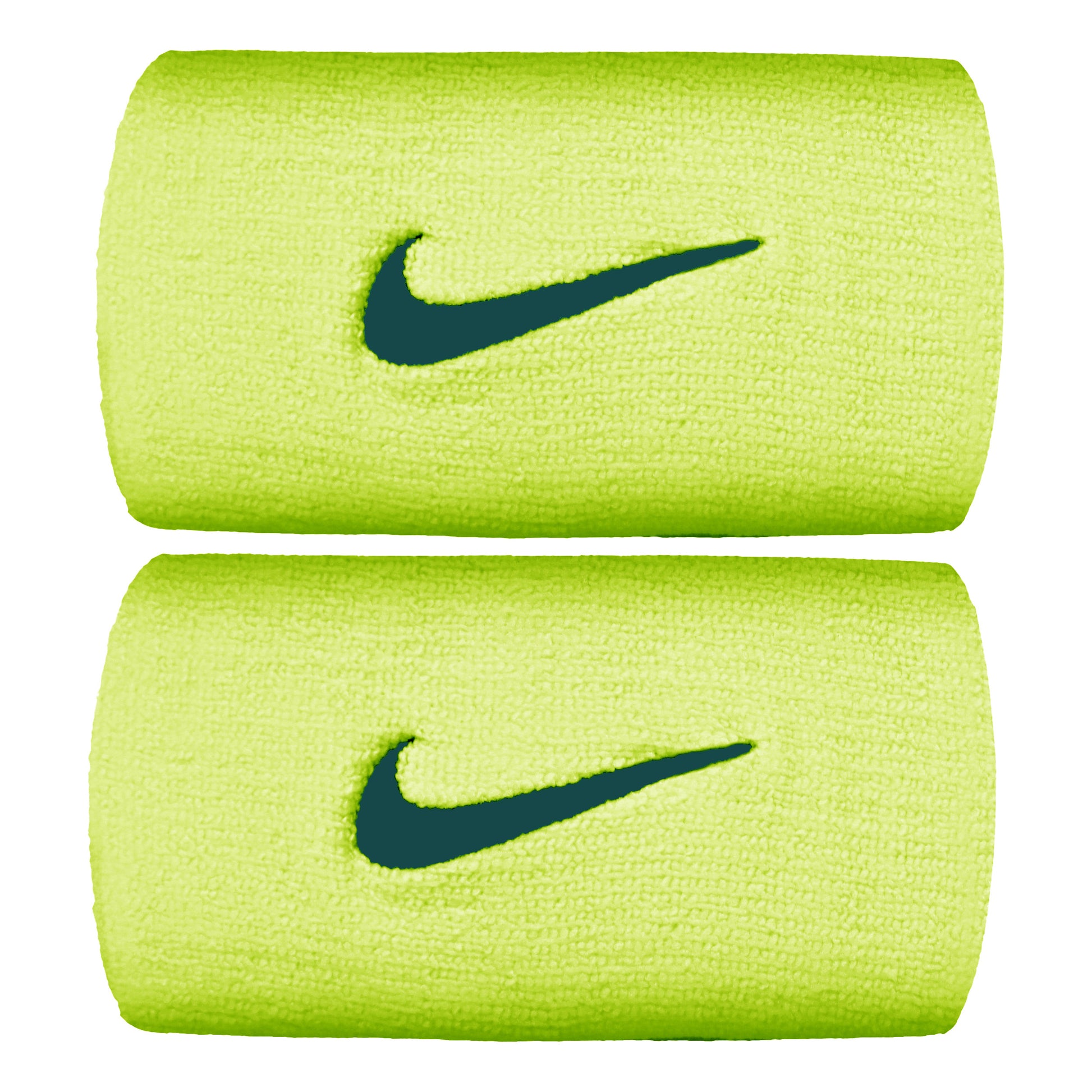 Nike Premier DW Schweißband 2er Pack lang - neongelb