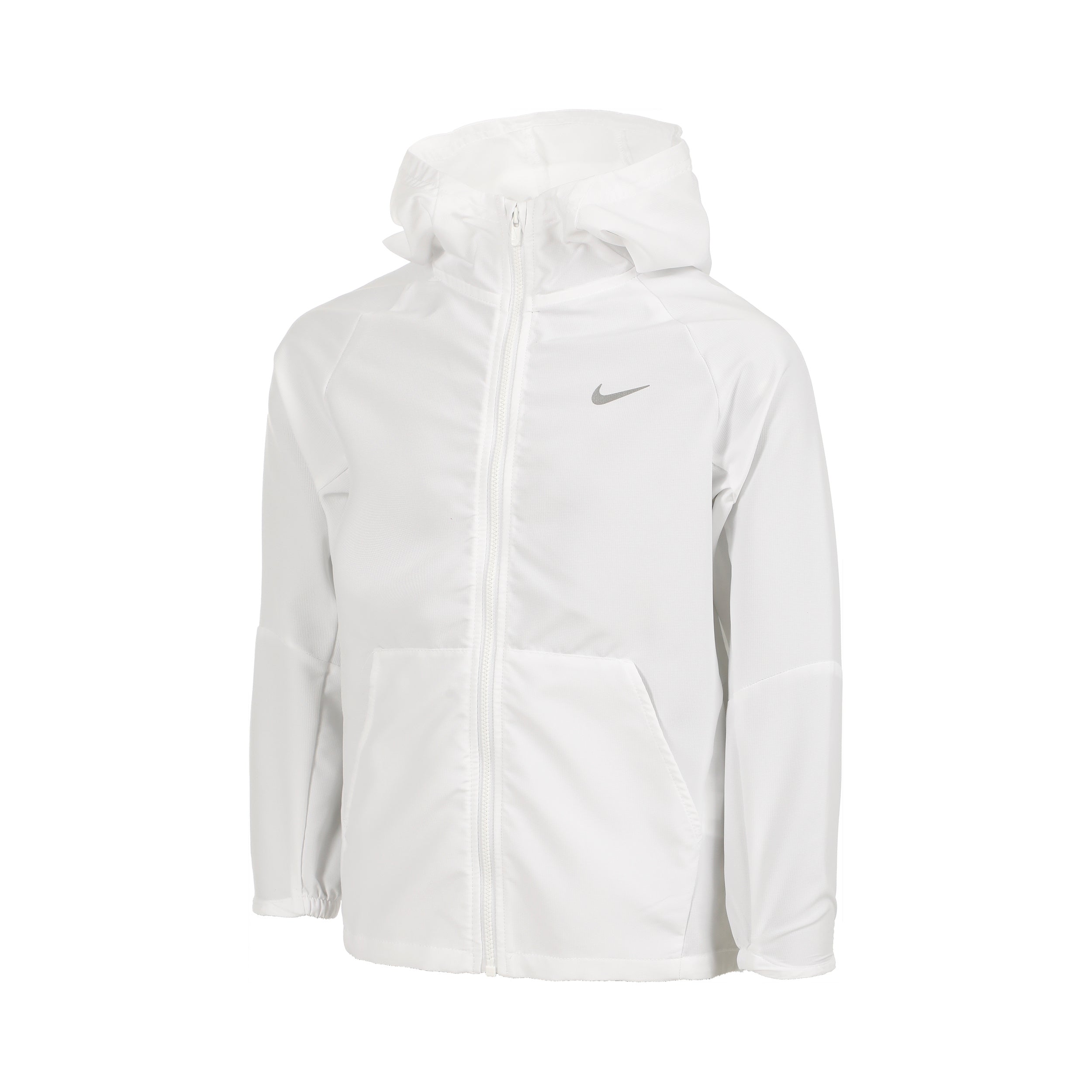 Dri-Fit UV Woven Training jacket Kids - white, | Tennis-Point