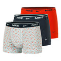 Everyday Stretch Trunk Boxer Short 3er Pack Herren - mehrfarbig, rot