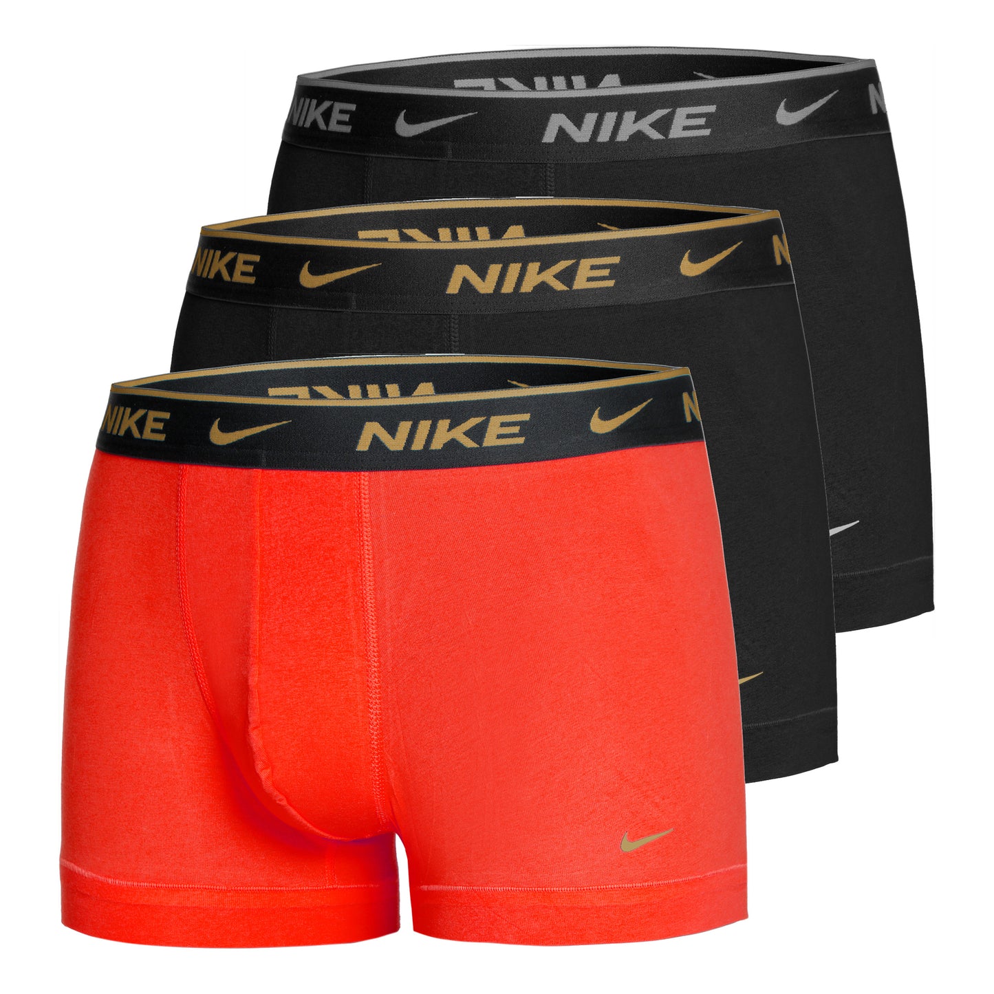 Nike Everyday Stretch Trunk Boxer shorts 3 Pack Men - red, black