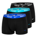 Everyday Stretch Trunk Boxer Short 3er Pack Herren - schwarz, türkis