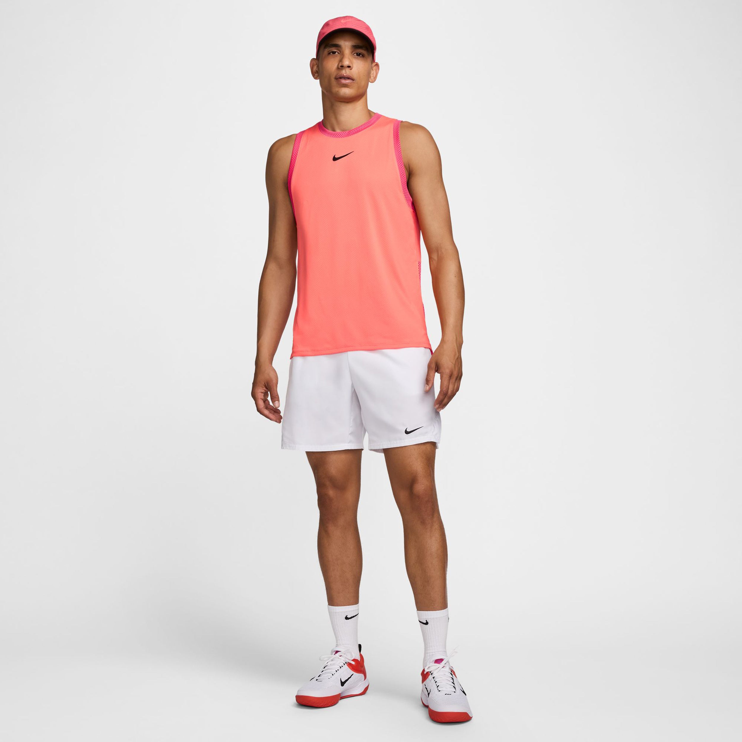 Dri-Fit Slam Alcaraz NY Tank top Men - orange, pink | Tennis-Point