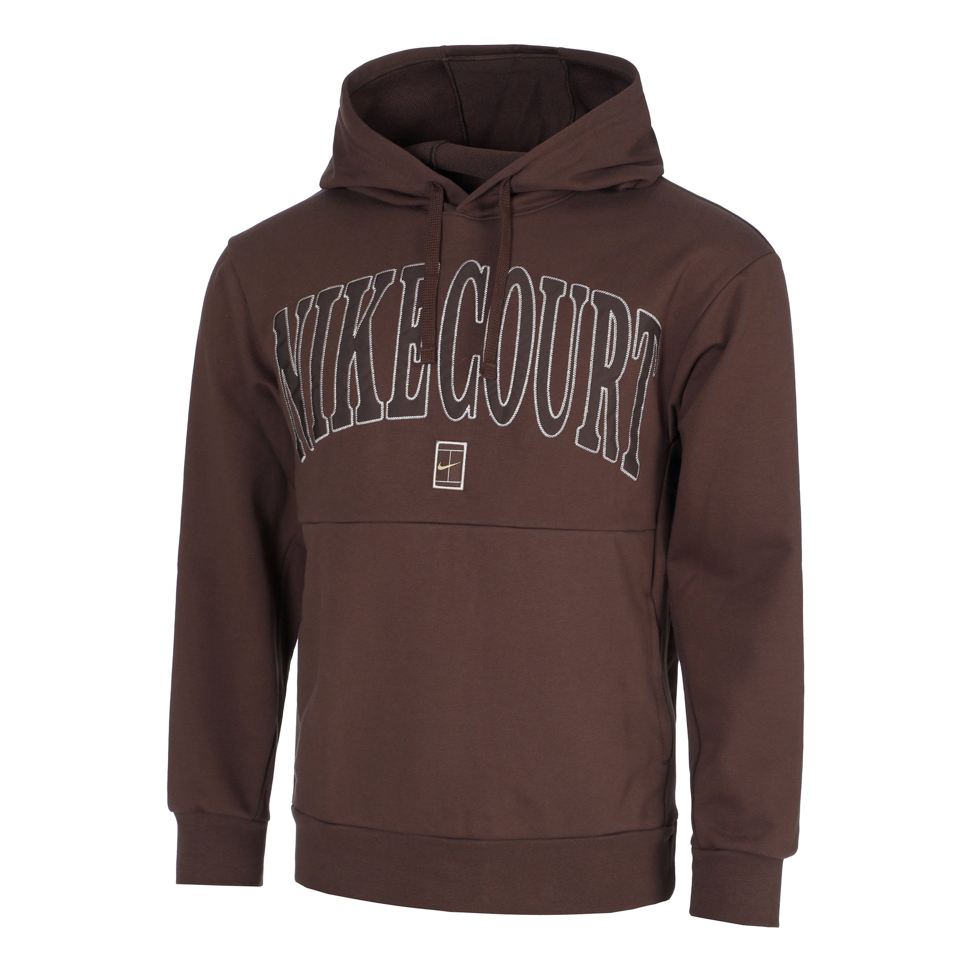 Nike Court Dri-Fit Fleece Heritage Hoody Men-Brown