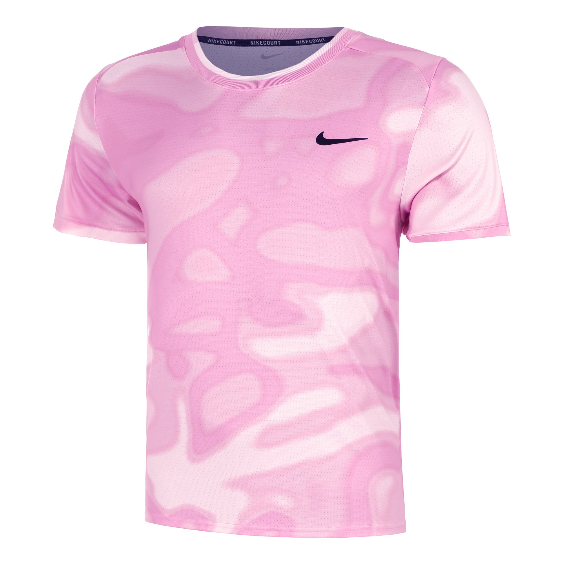 Nike Court Dri-Fit Advantage Print T-Shirt Men-Pink,Pink