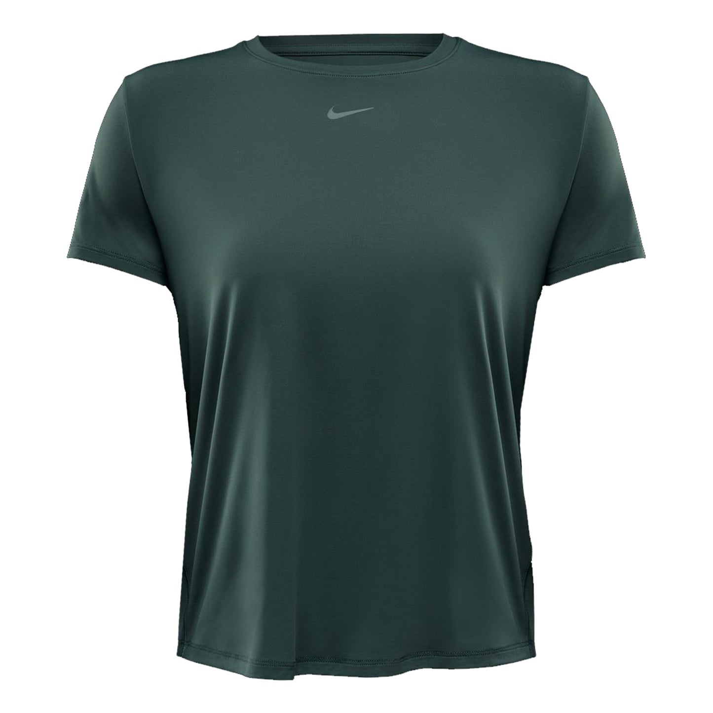 Nike One Dri-Fit T-Shirt Damen - grün, schwarz