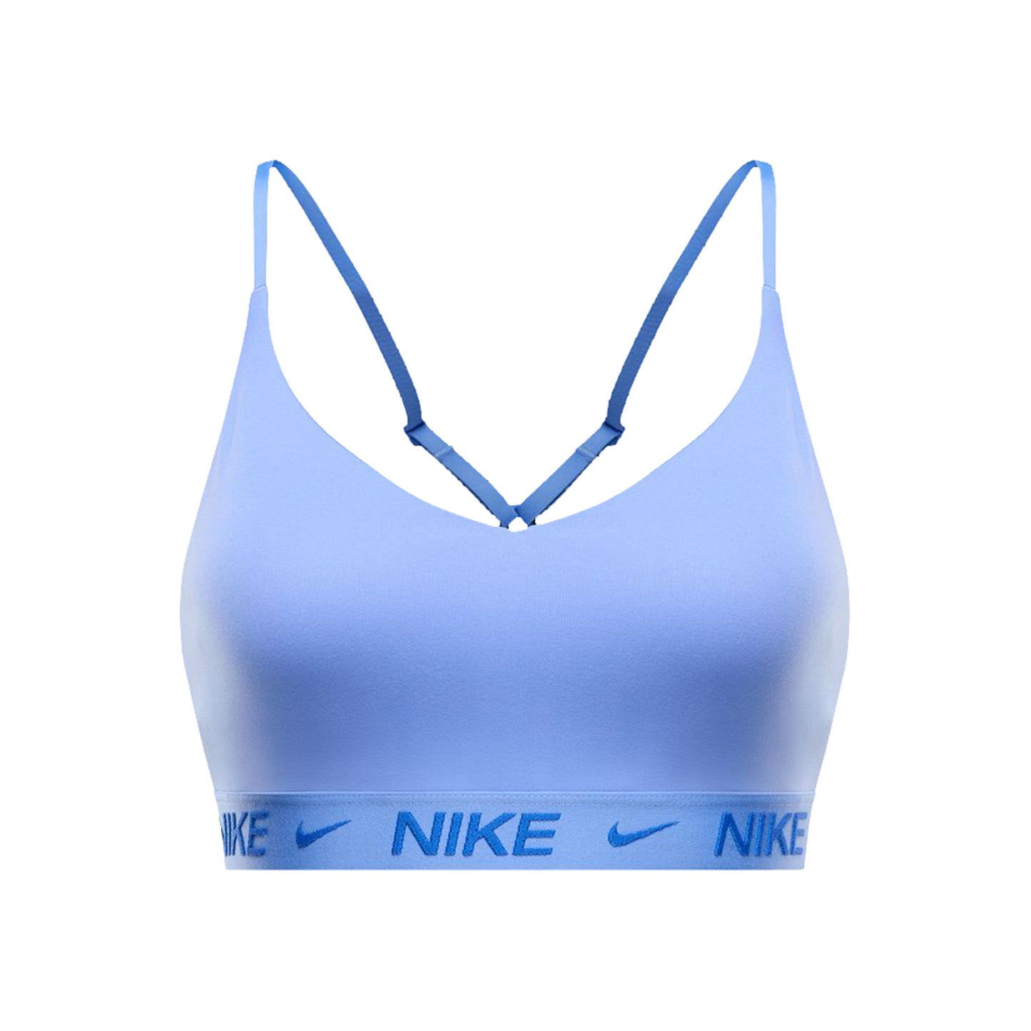 Nike Dri-Fit INDY LGT Support Sports bras Women-light blue