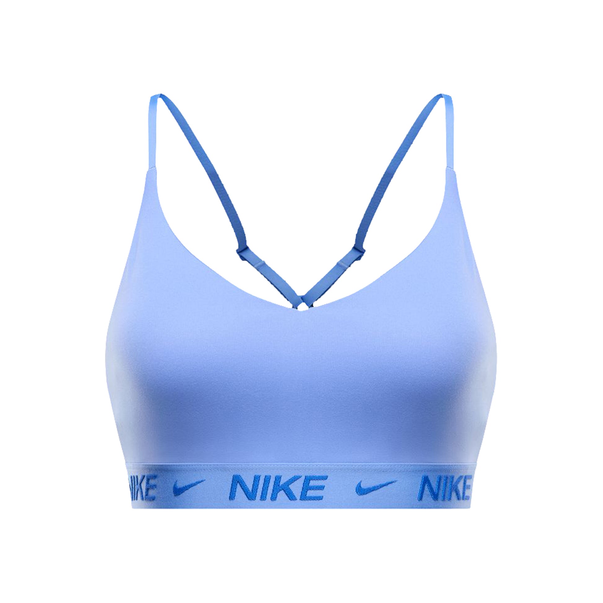 Nike Dri-Fit INDY LGT Support Sports bras Women-light blue
