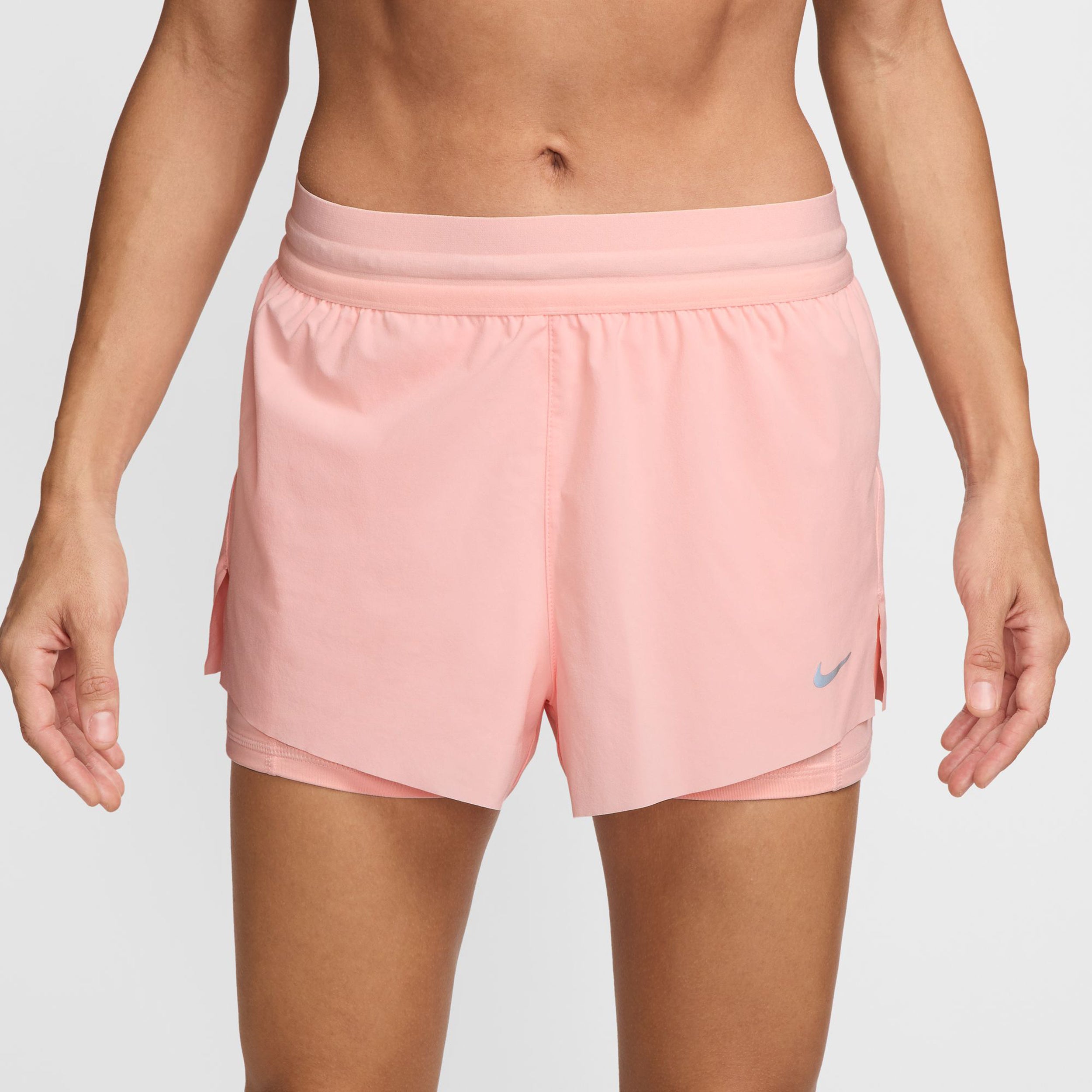 Nike Swift Laufshorts Damen - apricot