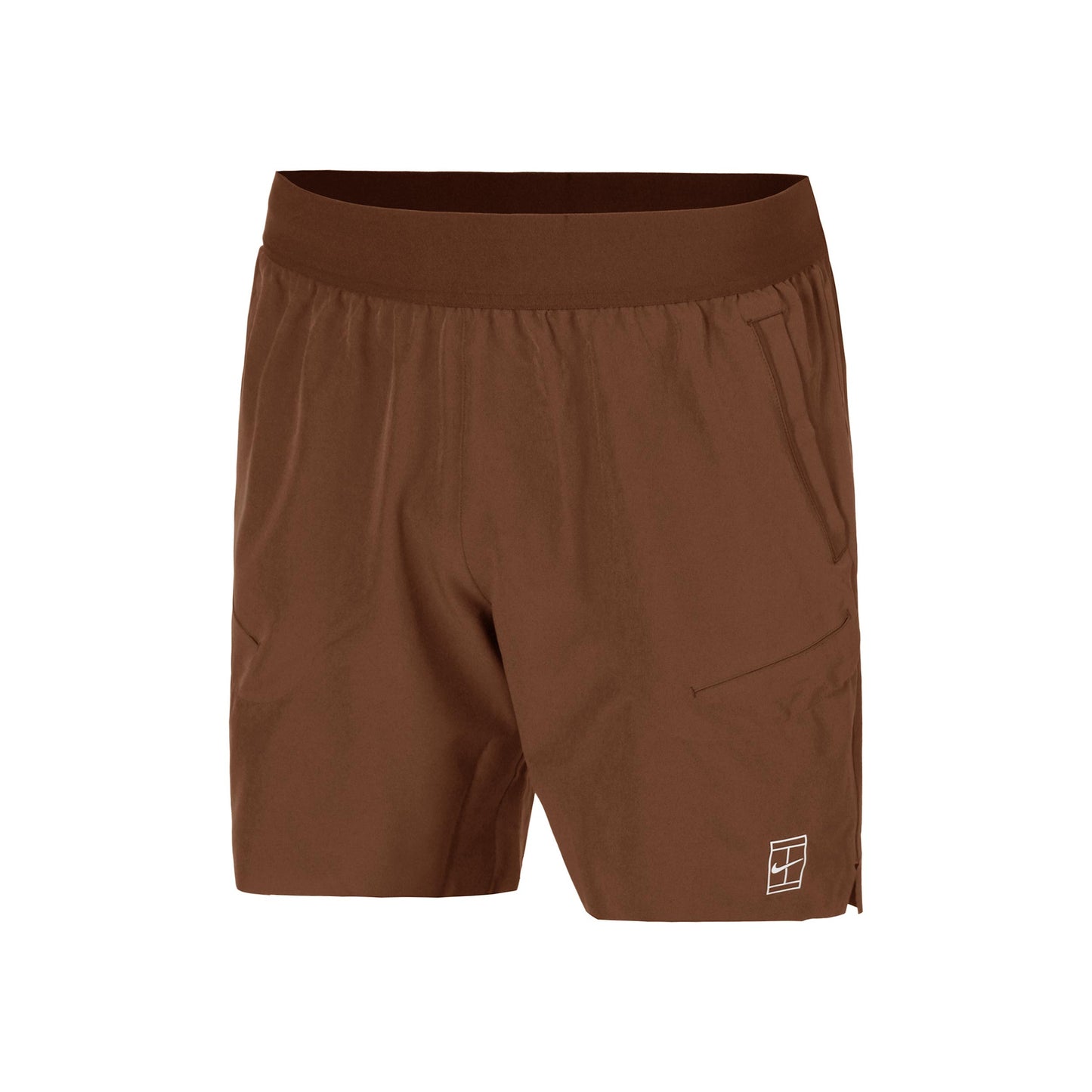 Nike Court Dri-FIT Advantage 6in Shorts Men - brown,