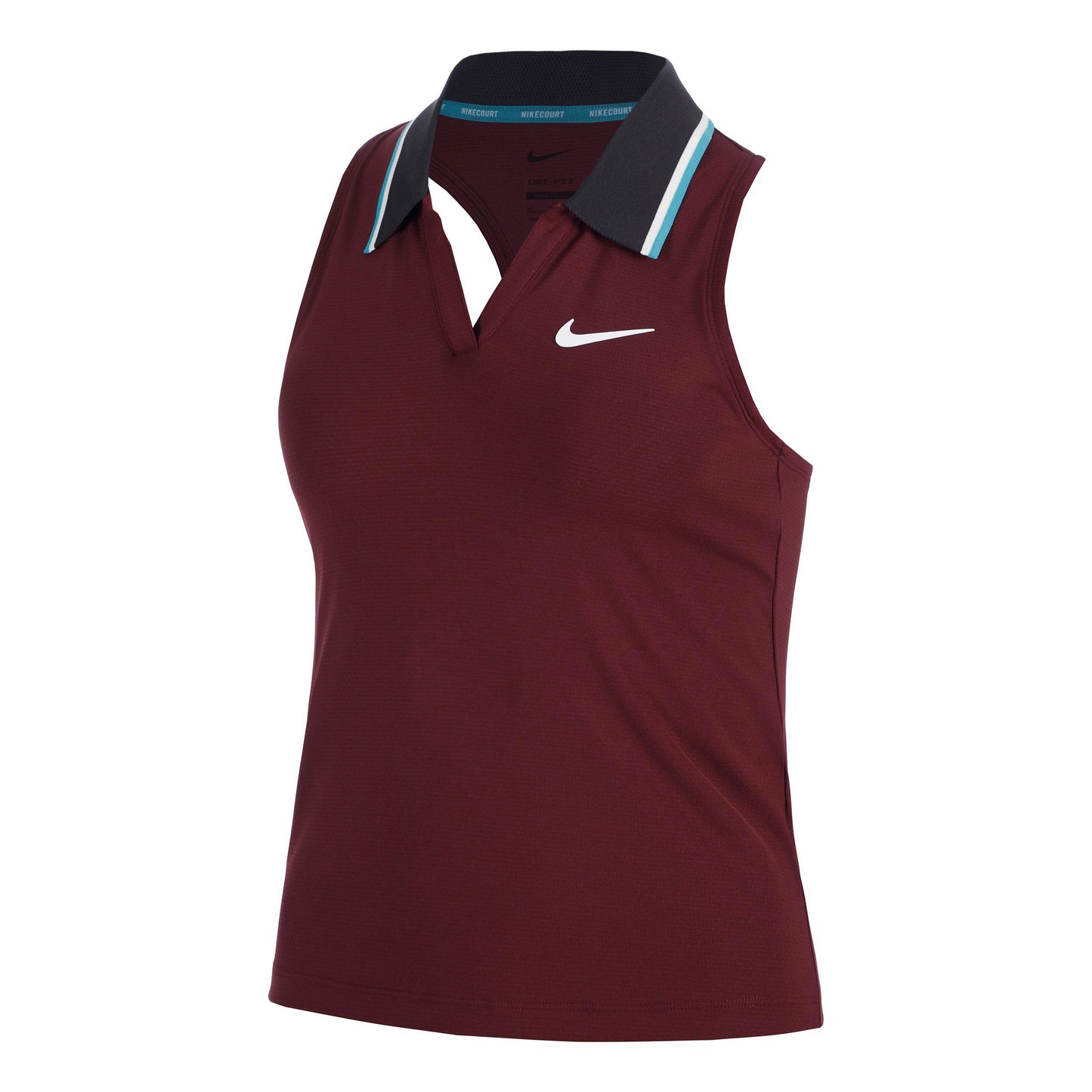Nike Court Dri-FIT Slam Tank-Top Damen-Dunkelrot
