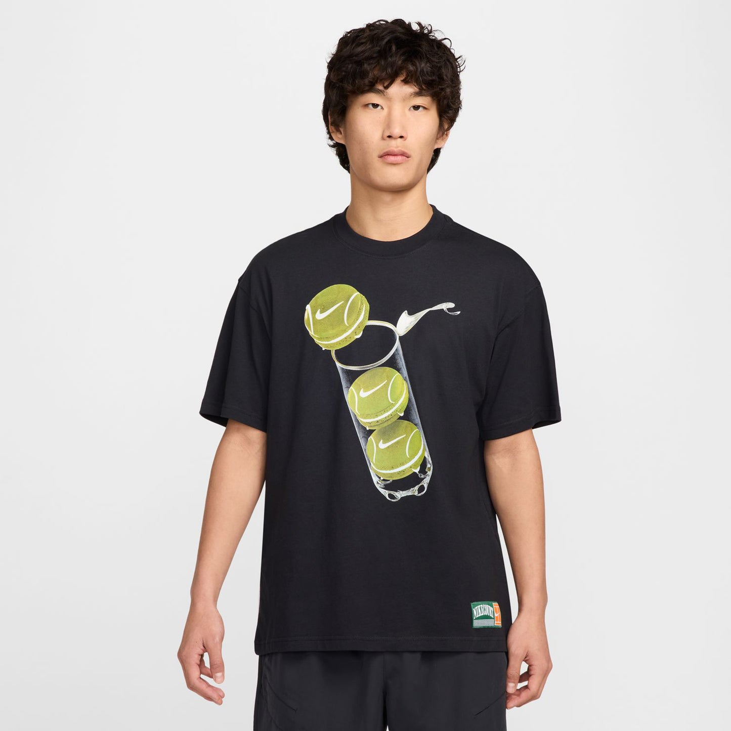 Nike Court M90 French Open T-Shirt Men - black,
