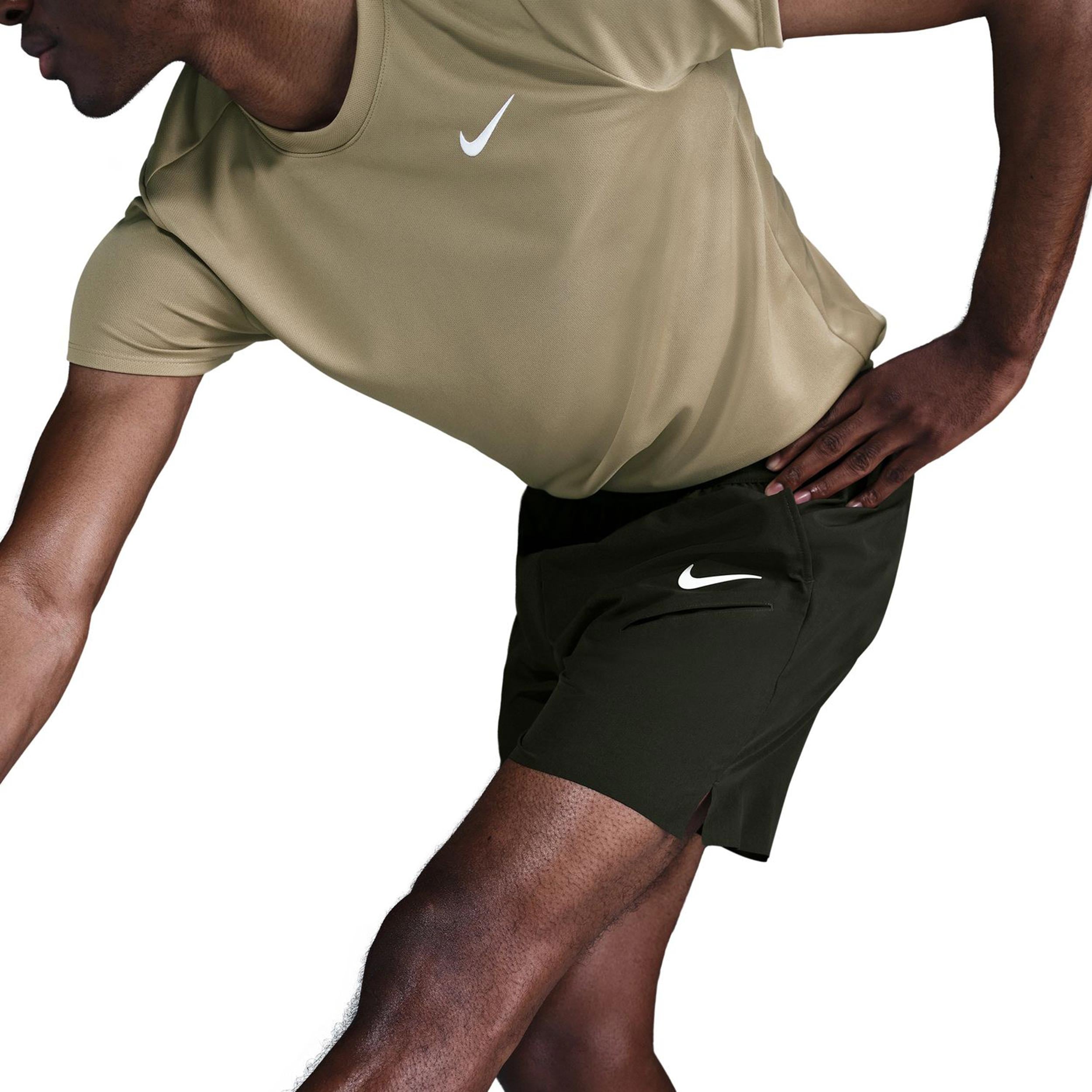Court Dri-FIT Slam Shorts Men-Dark Green | Tennis-Point