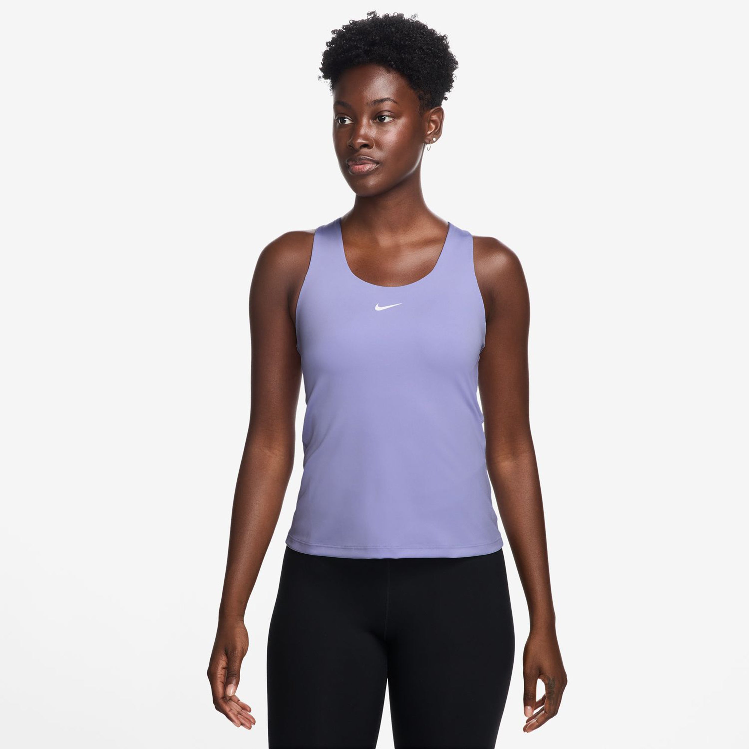 Nike Dri-FIT Swoosh Tank Top Women-Violet
