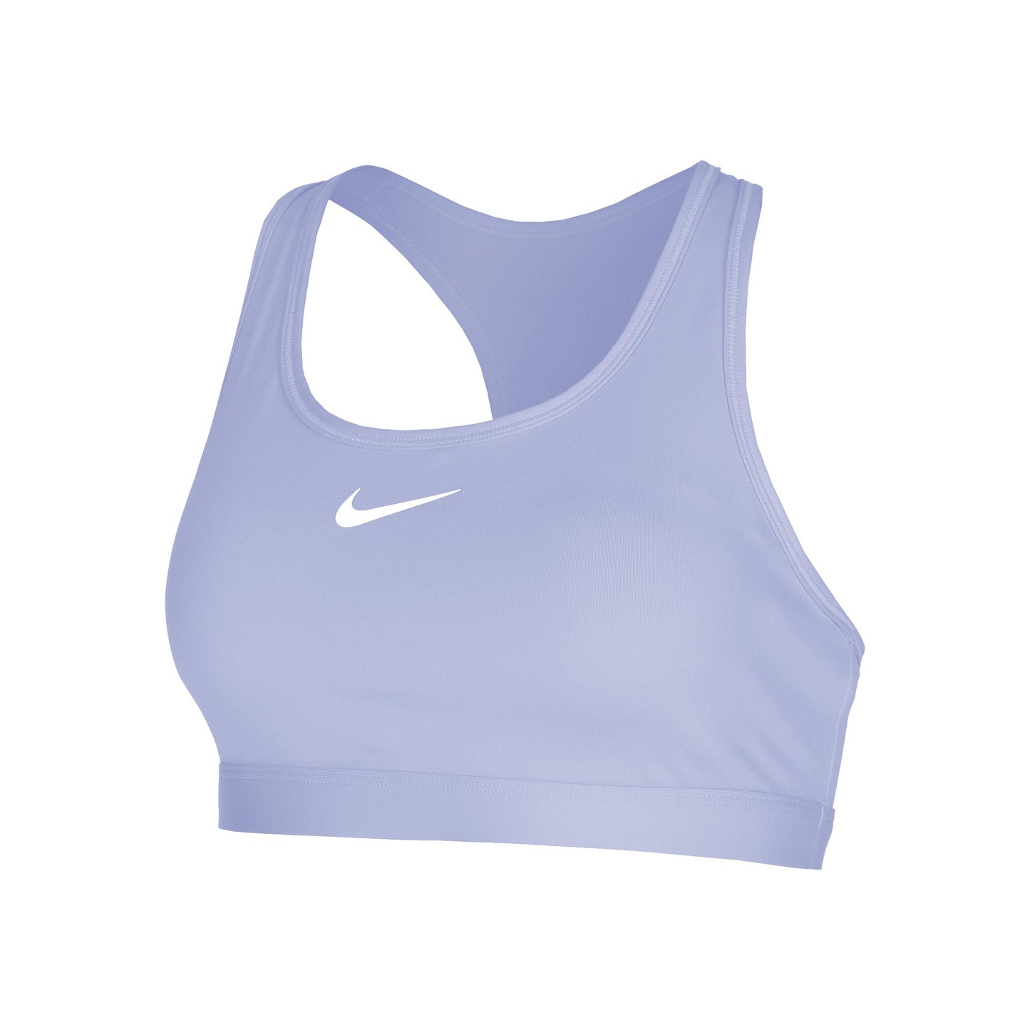 Nike Swoosh Medium Support Sport-BH Damen-Lila