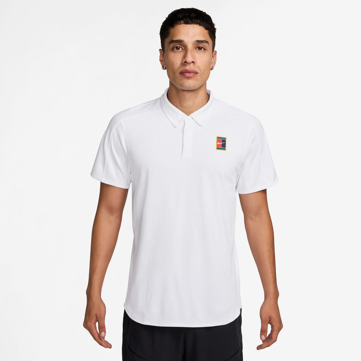 Nike Court Dri-Fit Advantage Slam Polo Herren - weiß,