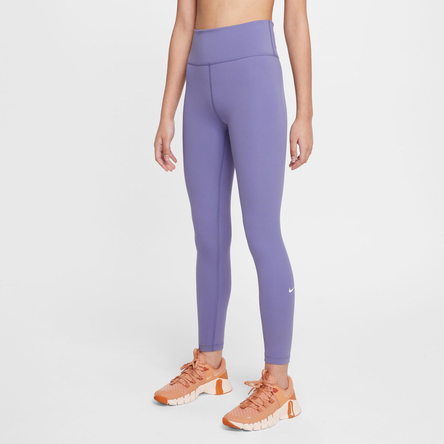 Nike Dri-FIT One All Over Print Tight Mädchen-Flieder