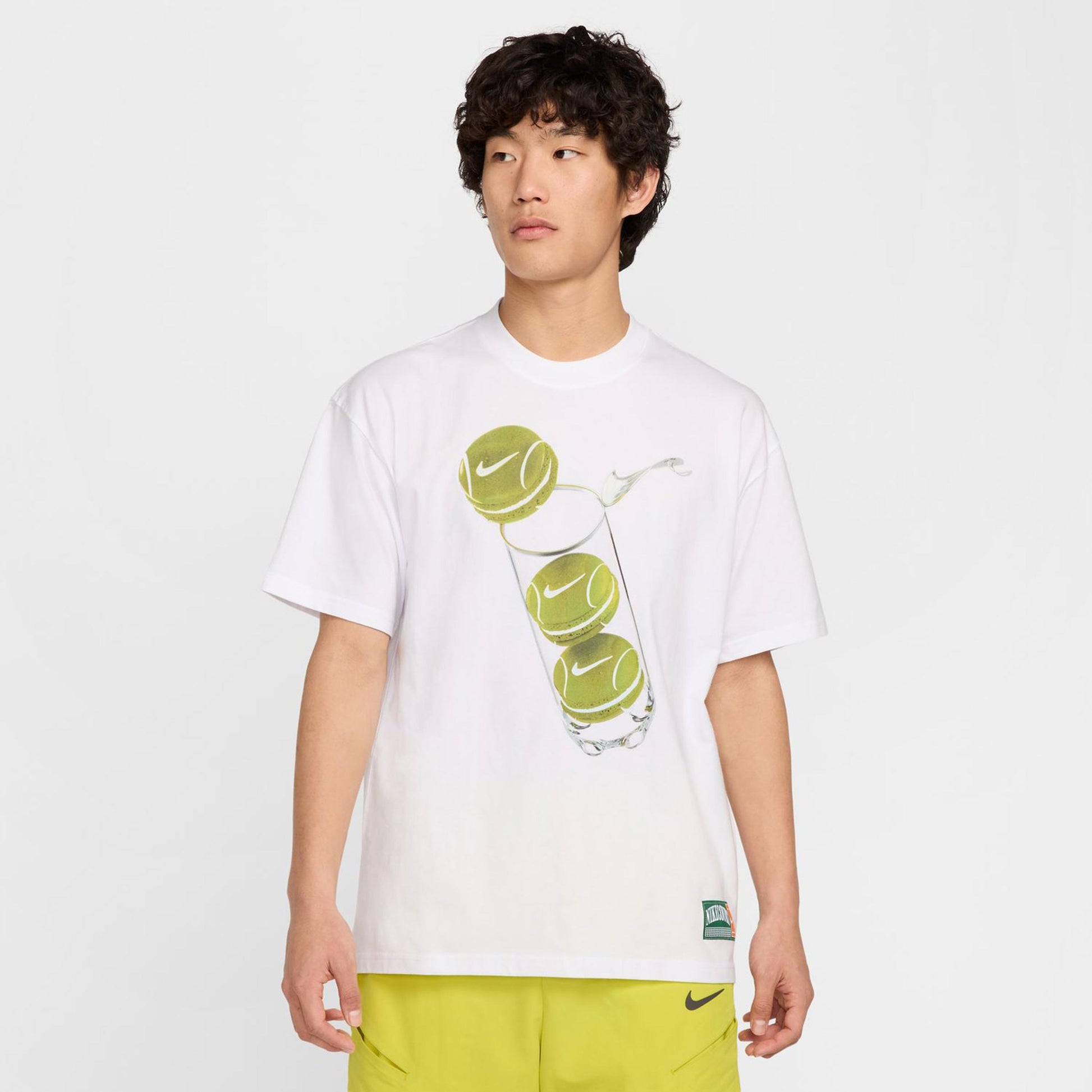 Nike Court M90 French Open T-Shirt Men-White