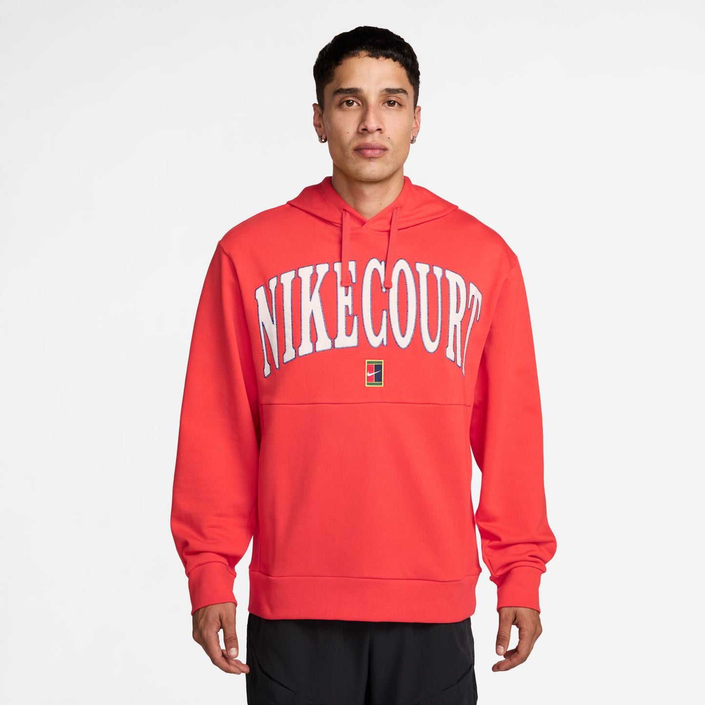 Nike Court Dri-FIT Fleece High Rise Hoody Herren-Rot