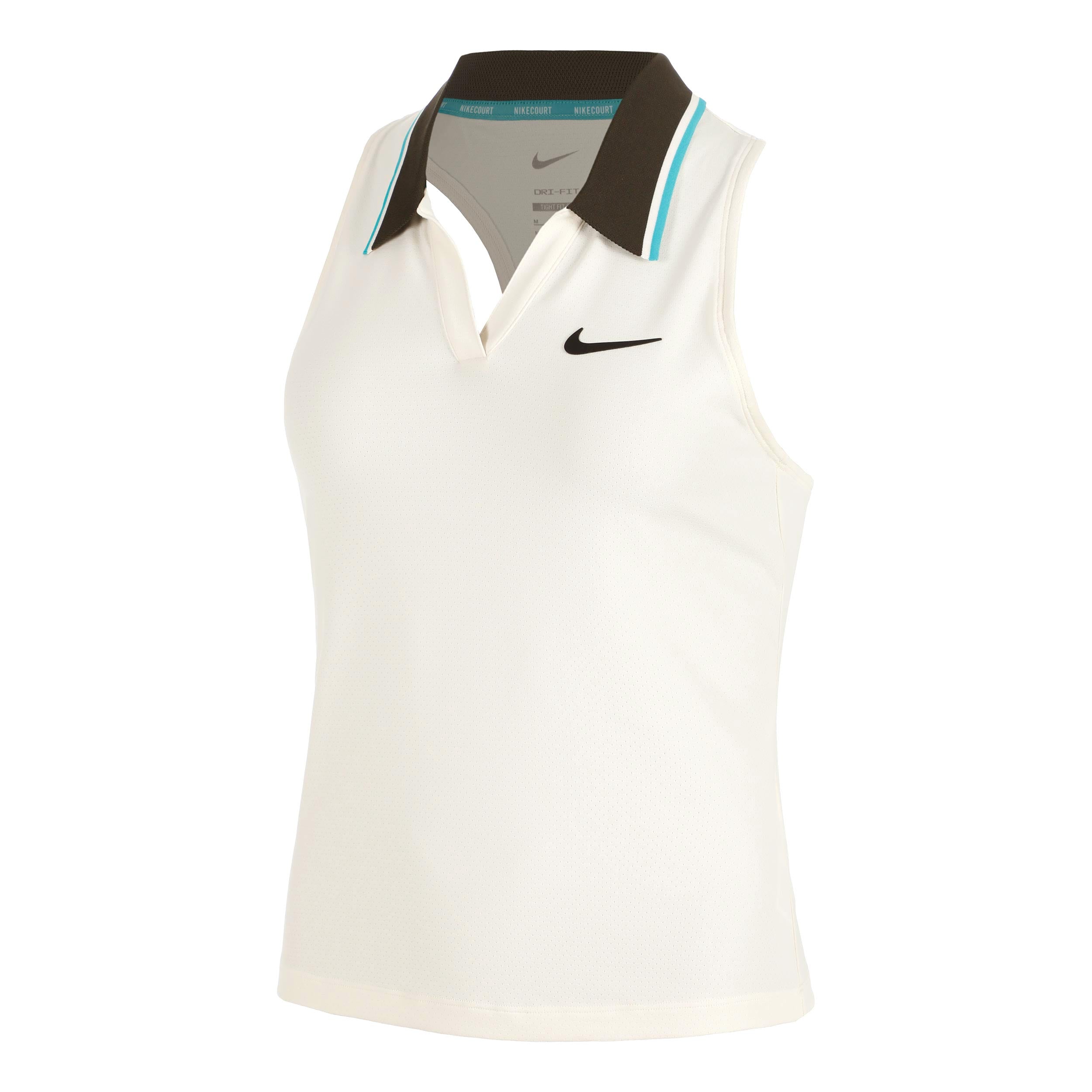 Nike Court Dri-FIT Slam Tank Top Women-Cream,Brown