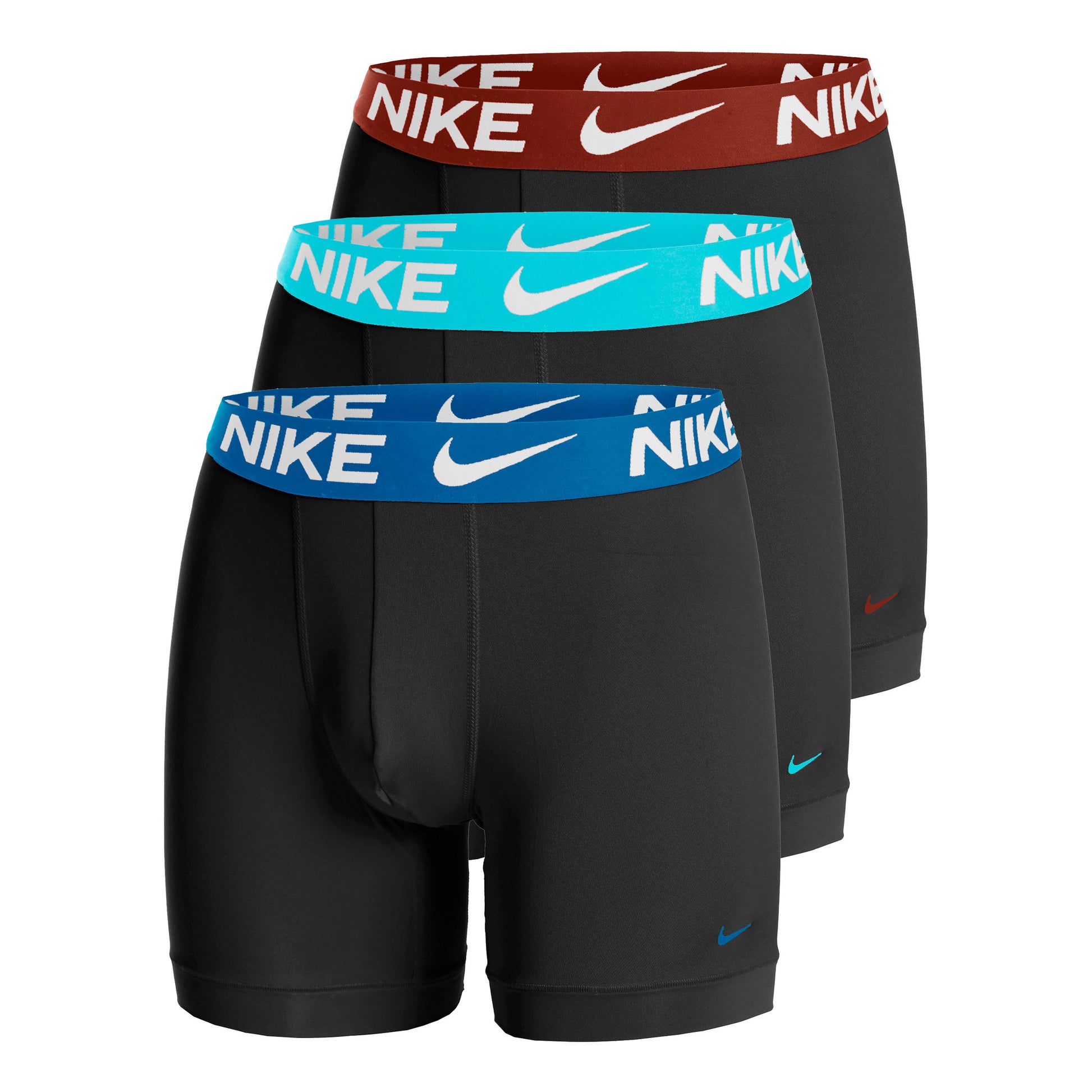 Nike Essential Micro Boxer shorts 3 Pack Men - green, blue