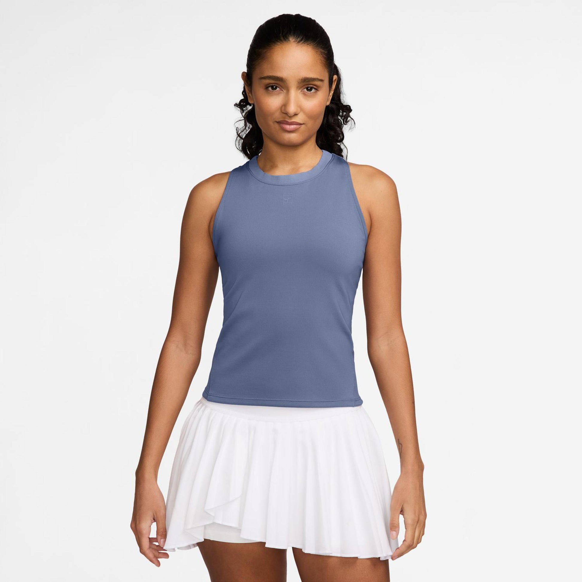 Nike Court Dri-Fit Advantage Tank Top Women-Blue Grey