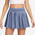 Court Dri-Fit Advantage Ace High Rise Skirt Women-Blue Grey