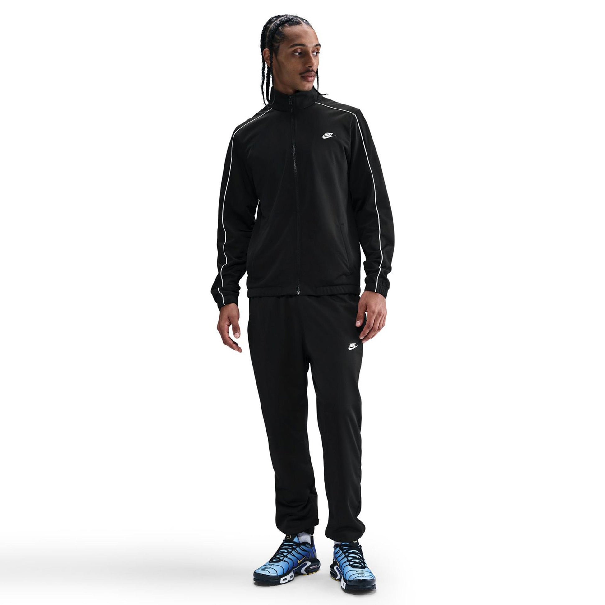Nike Club Trainingsanzug Herren-Schwarz