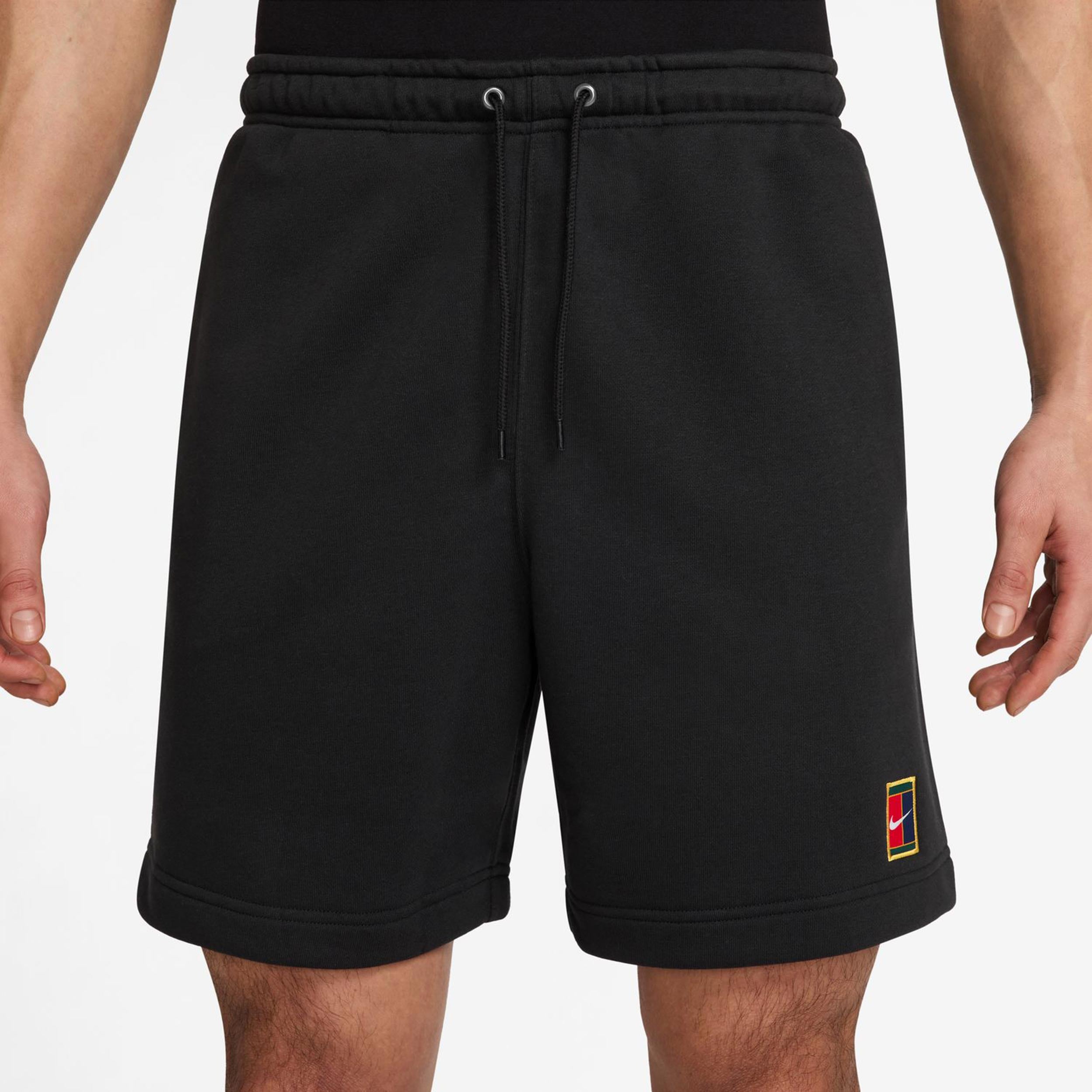 Nike Court Dri-Fit Heritage Fleece Shorts Men-Black